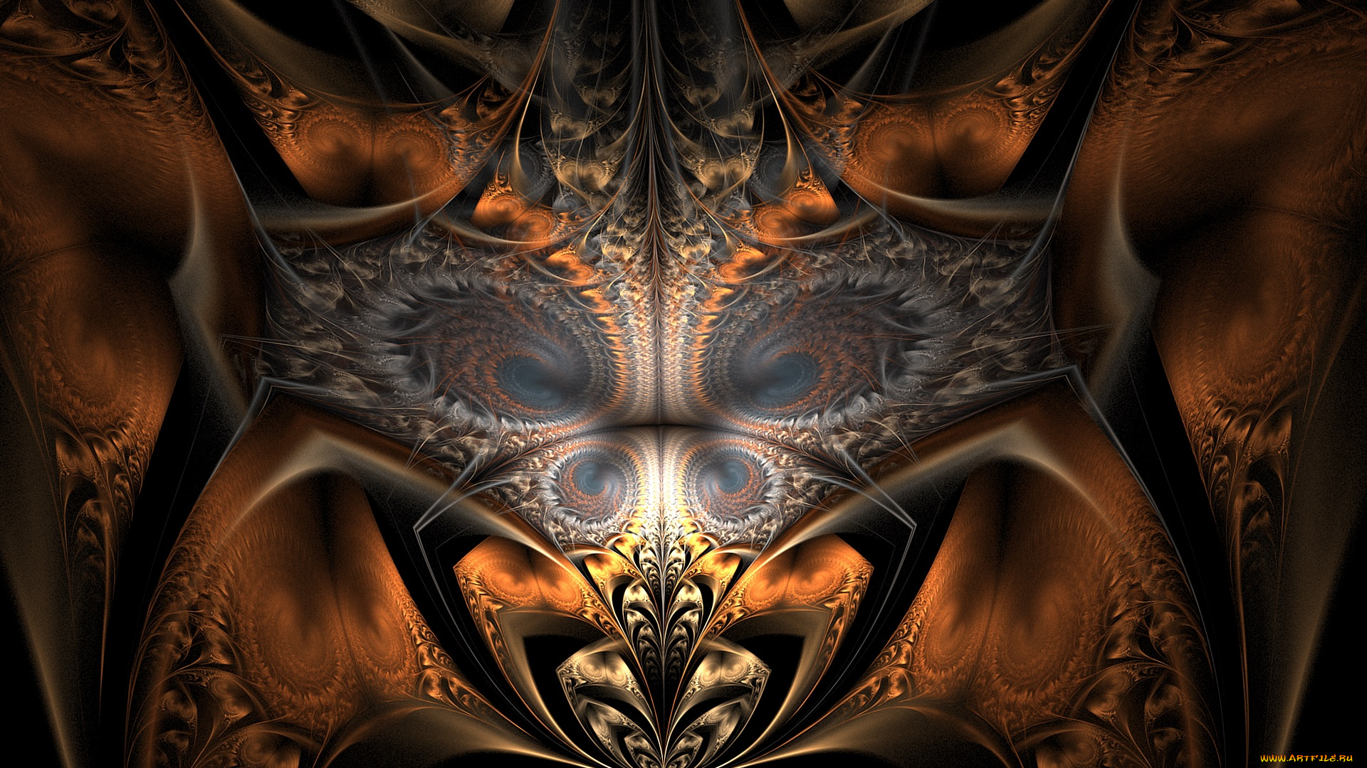 3д, графика, fractal, , фракталы, фон, цвета, узор