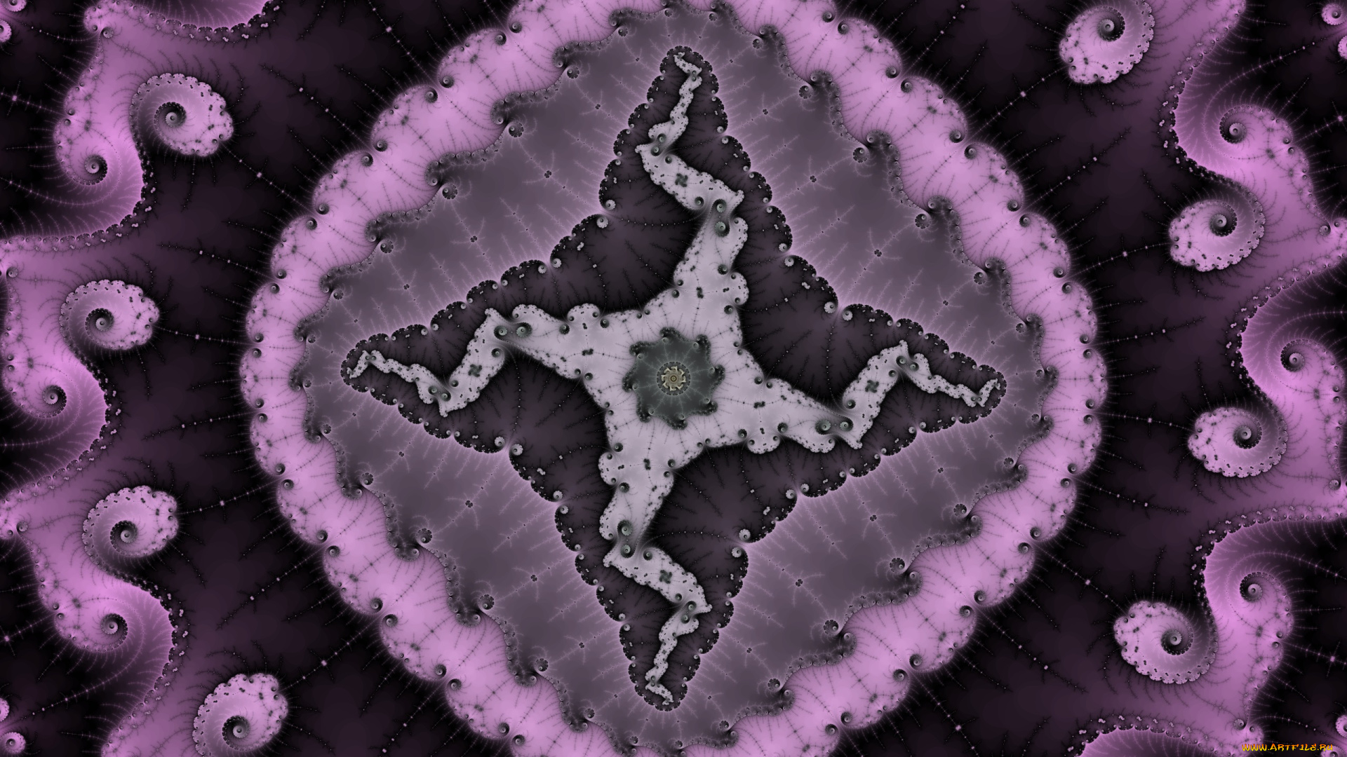 3д, графика, fractal, , фракталы, узор, цвета, фон