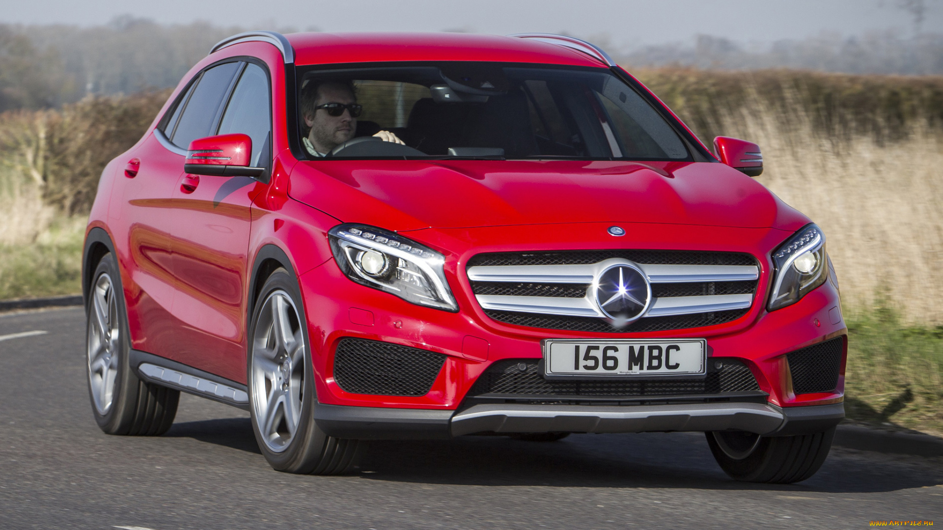 автомобили, mercedes-benz, amg, sport, package, 2014, uk-spec, 4matic, x156, 250, gla, красный