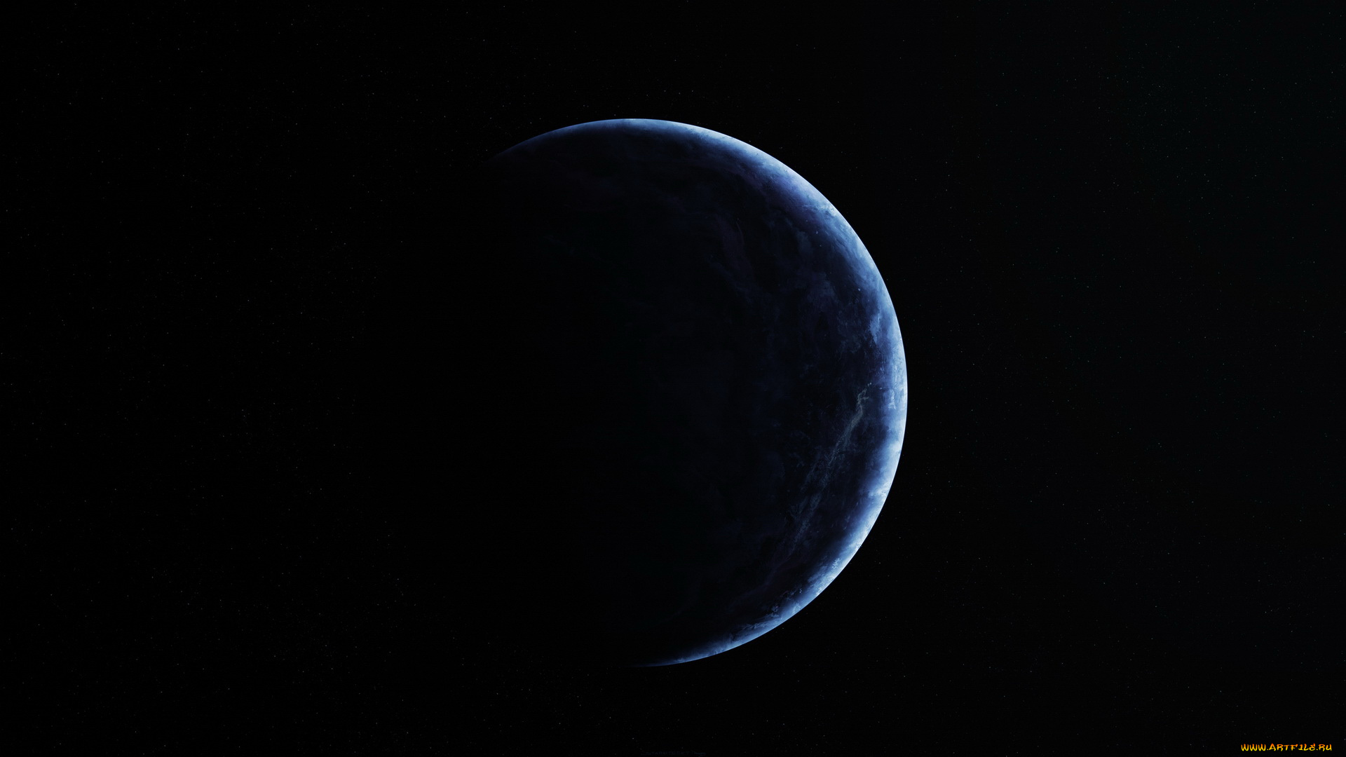 космос, арт, сияния, планета