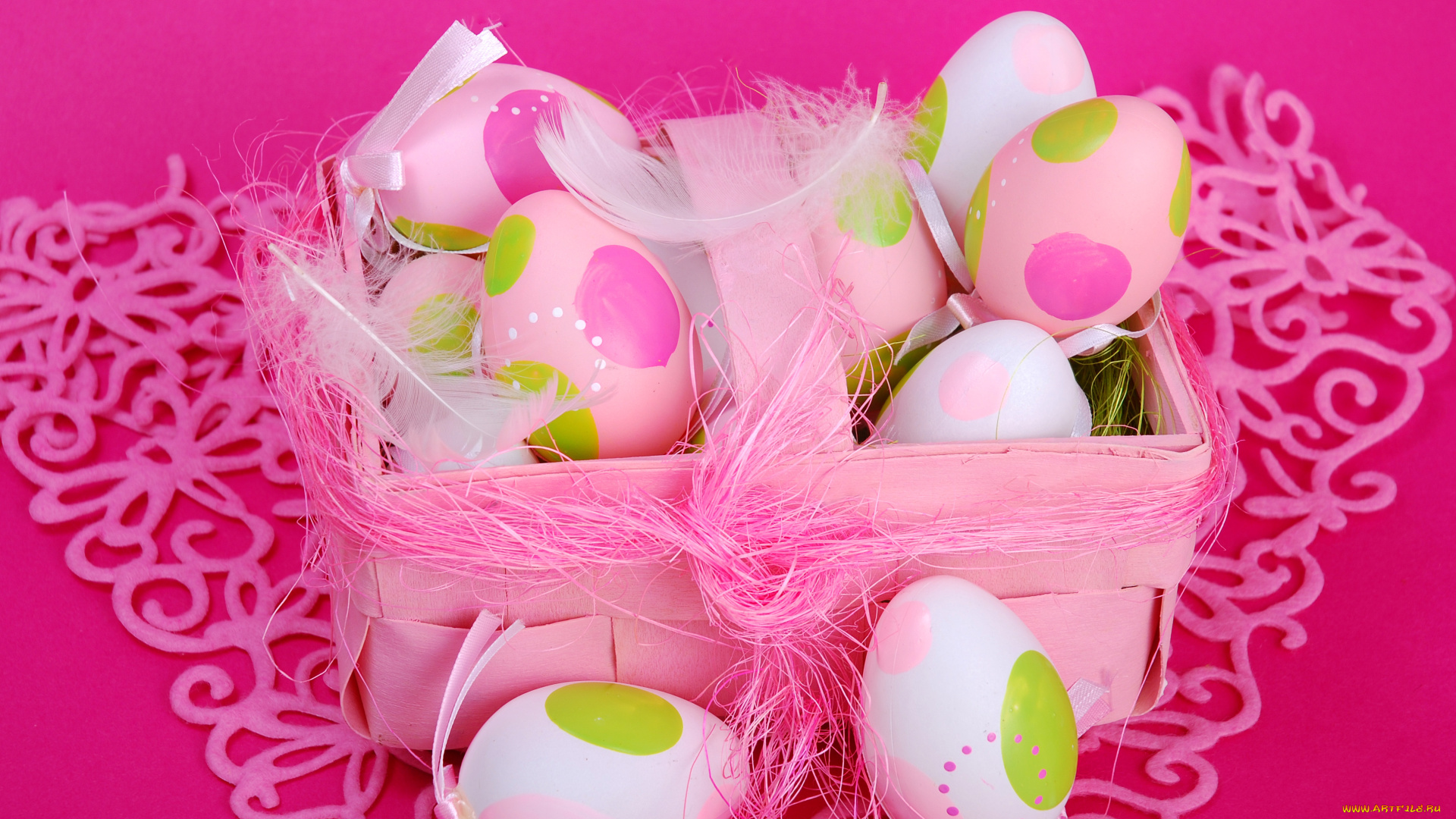 праздничные, пасха, корзина, яйца, праздник