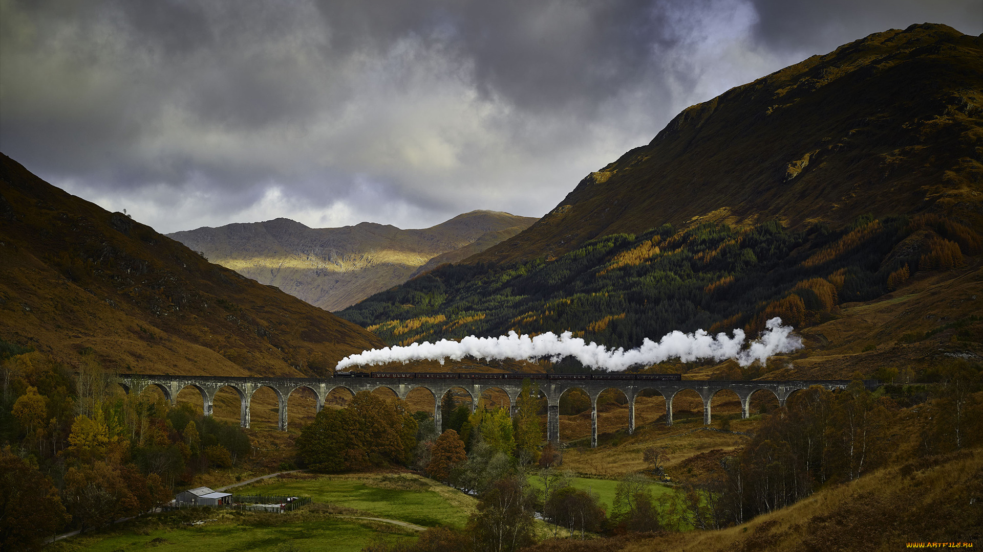 природа, горы, mountain