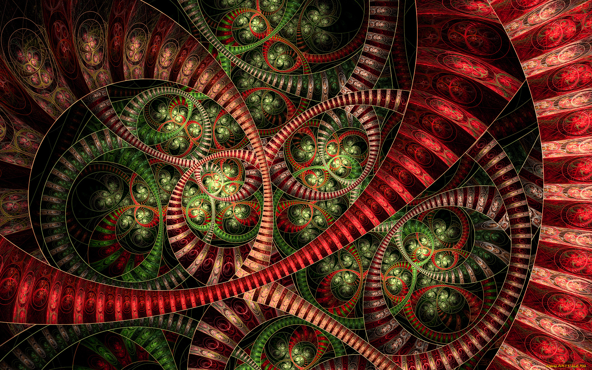 3д, графика, fractal, , фракталы, узор, фон, цвета
