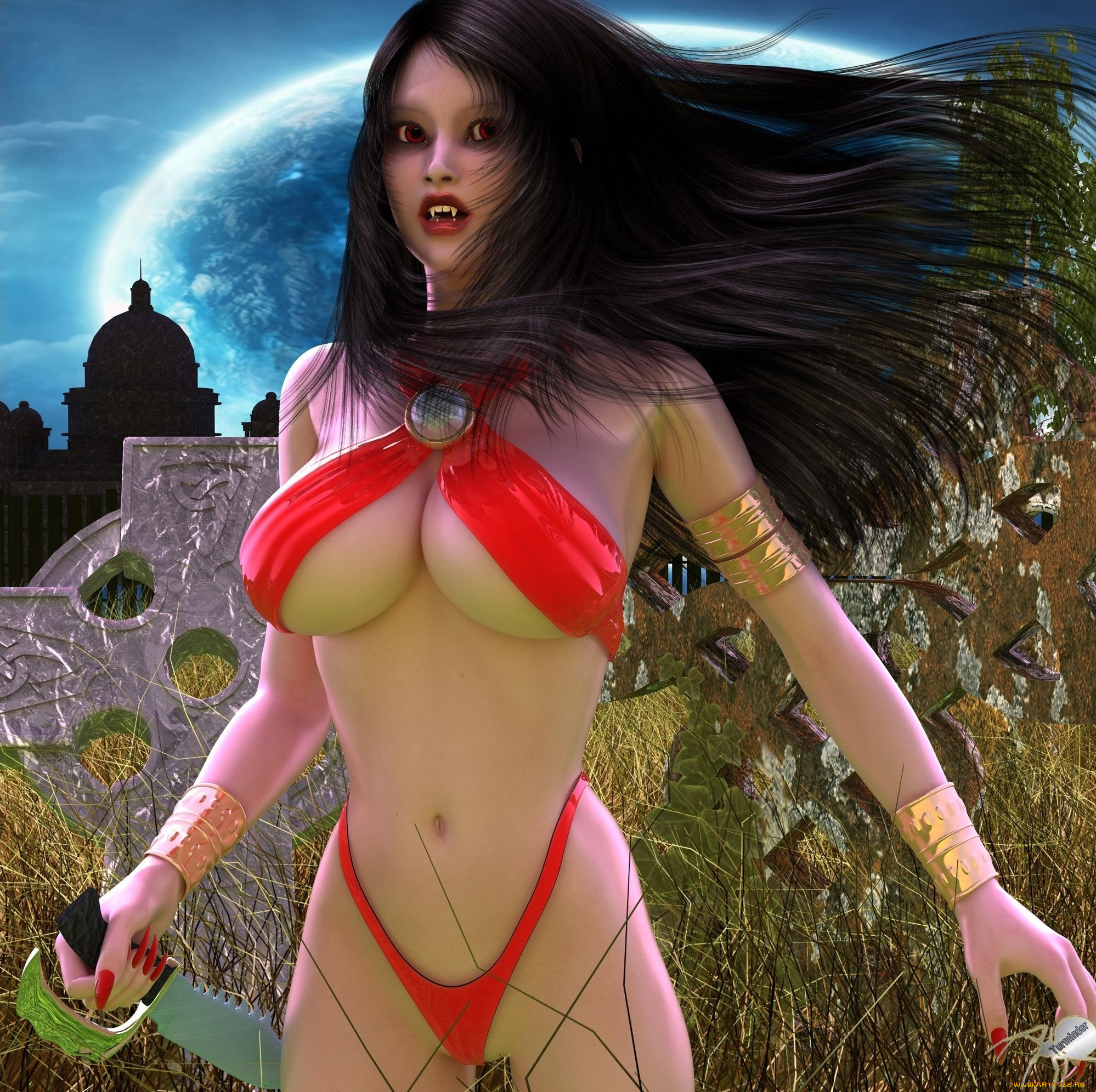 3д, графика, people, , люди, купальник, взгляд, девушка