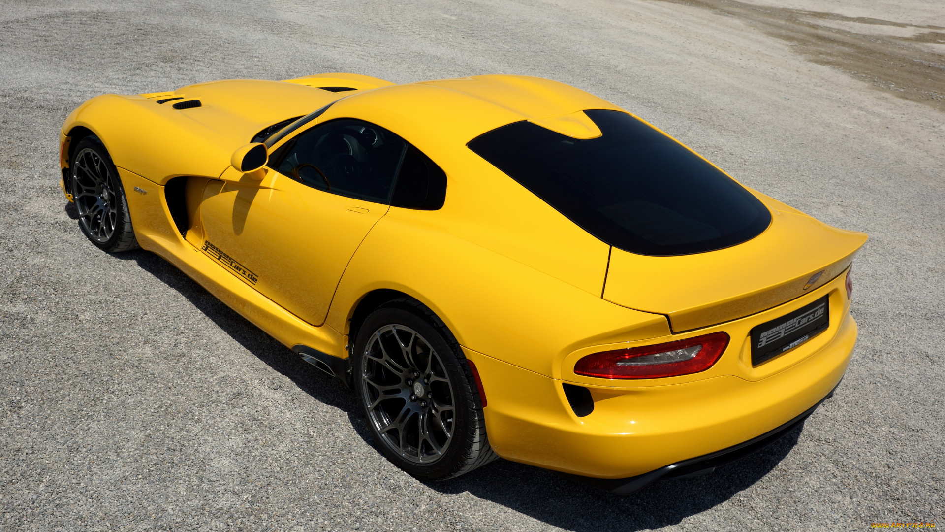 автомобили, dodge, желтый, 2013г, viper, srt, geiger