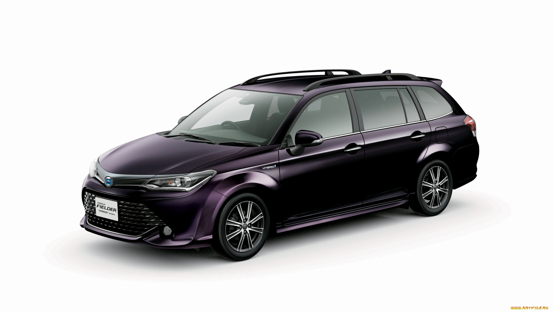 автомобили, toyota, fielder, corolla, 2015г, hybrid