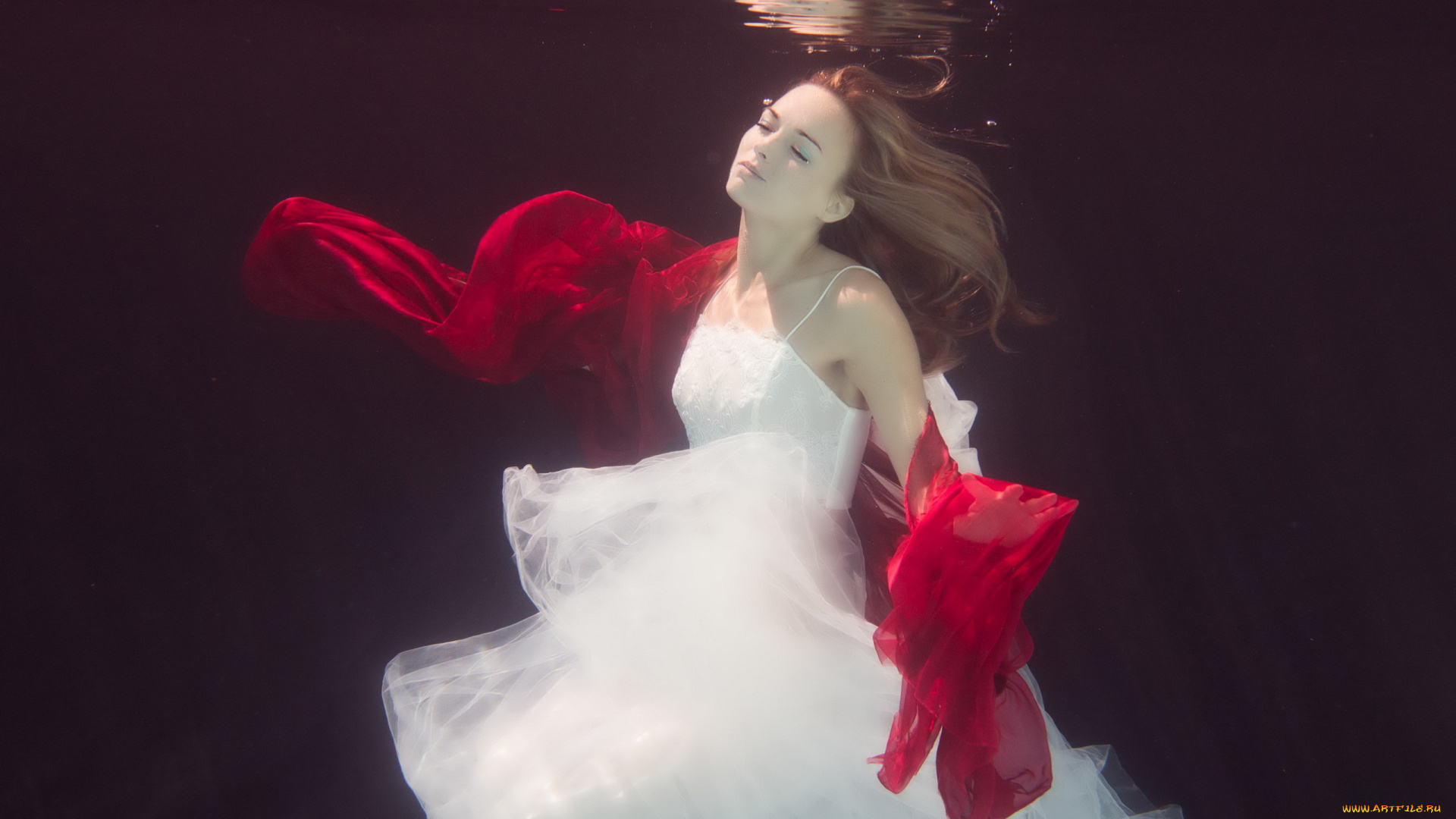 девушки, -unsort, , креатив, вода, девушка, ситуация