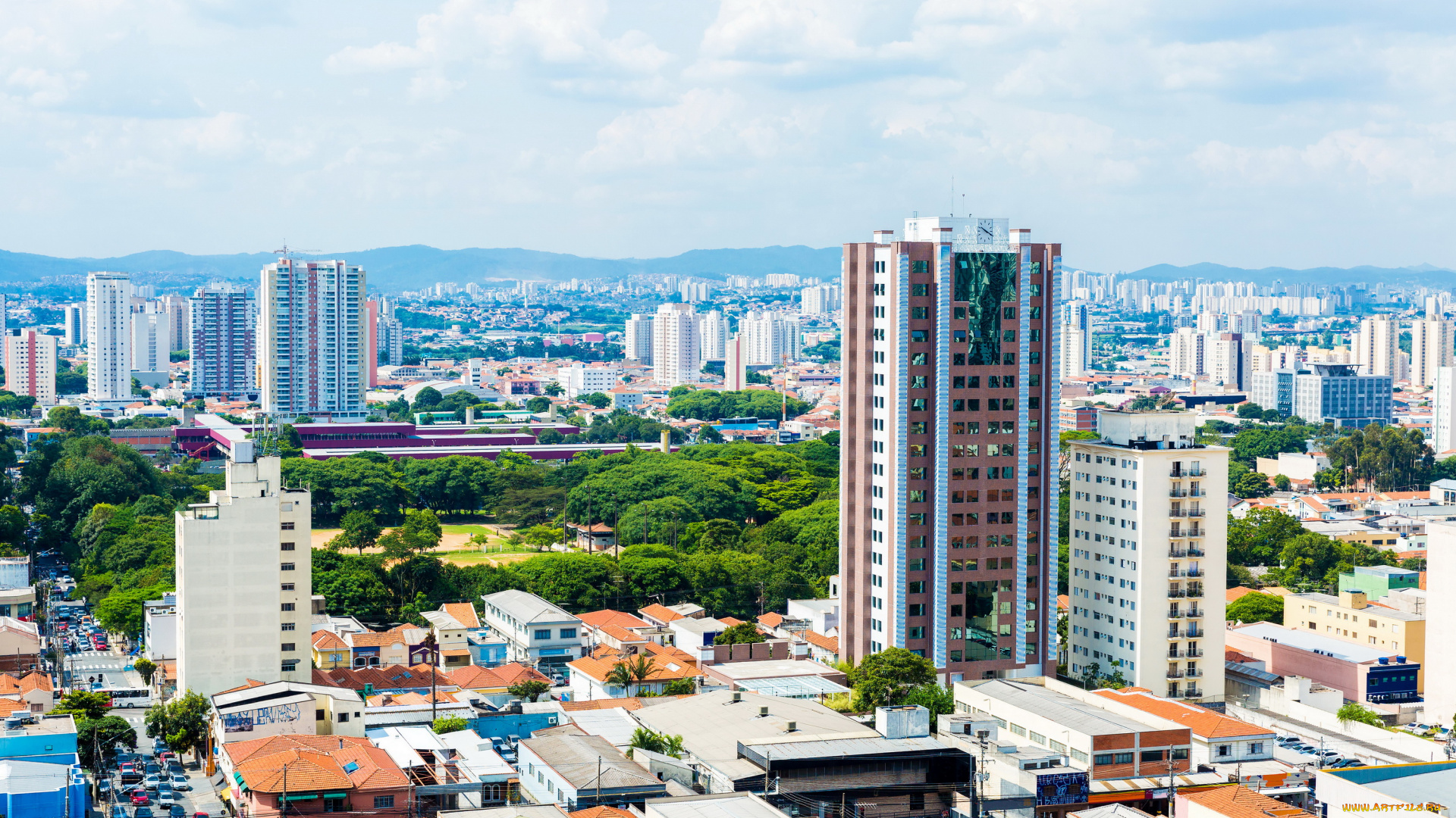 сан, пауло, бразилия, города, сан-пауло, , бразилия, панорама, дома, сан, пауло, sao, paulo