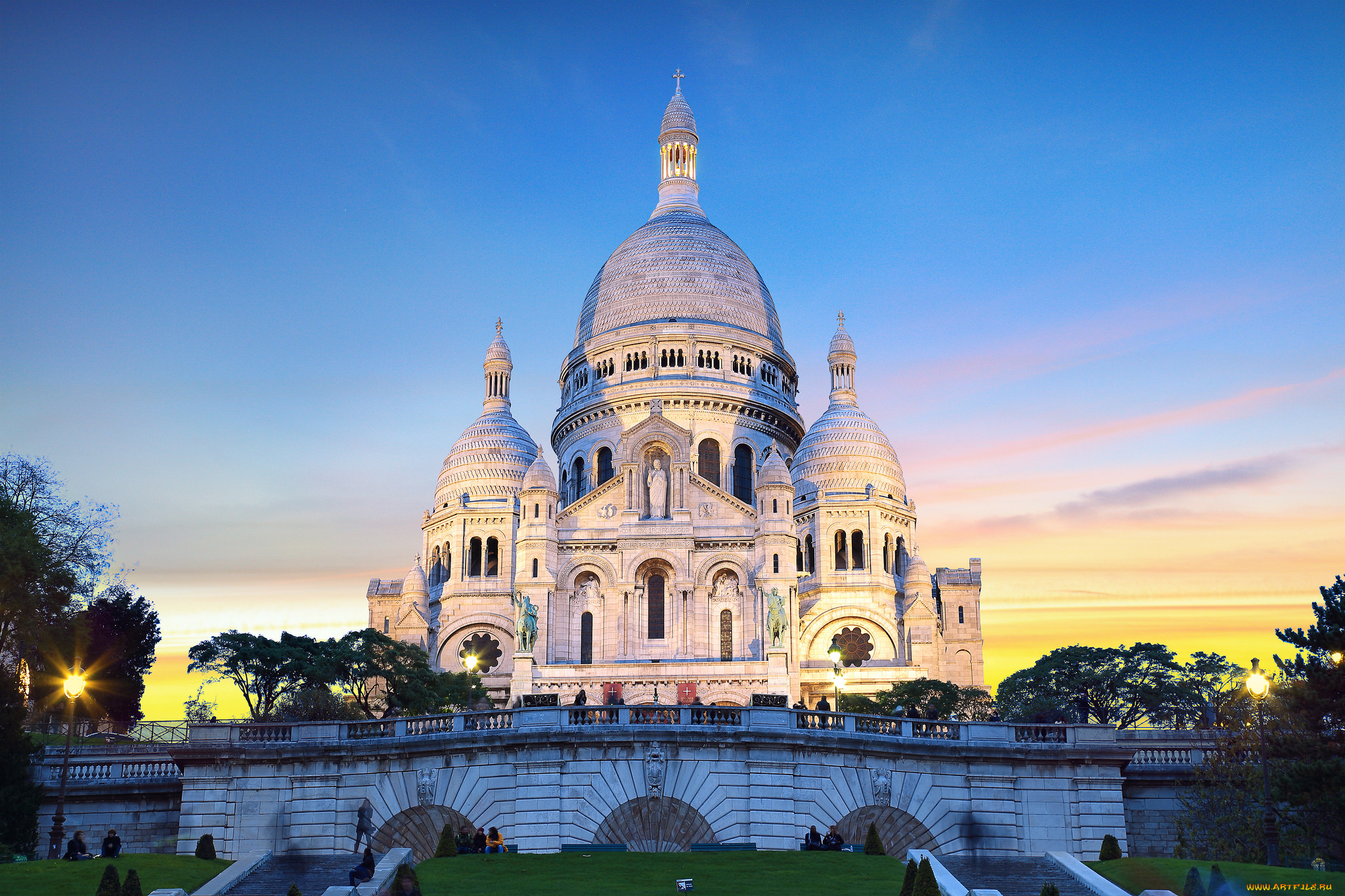 paris, montmartre, города, париж, , франция, собор