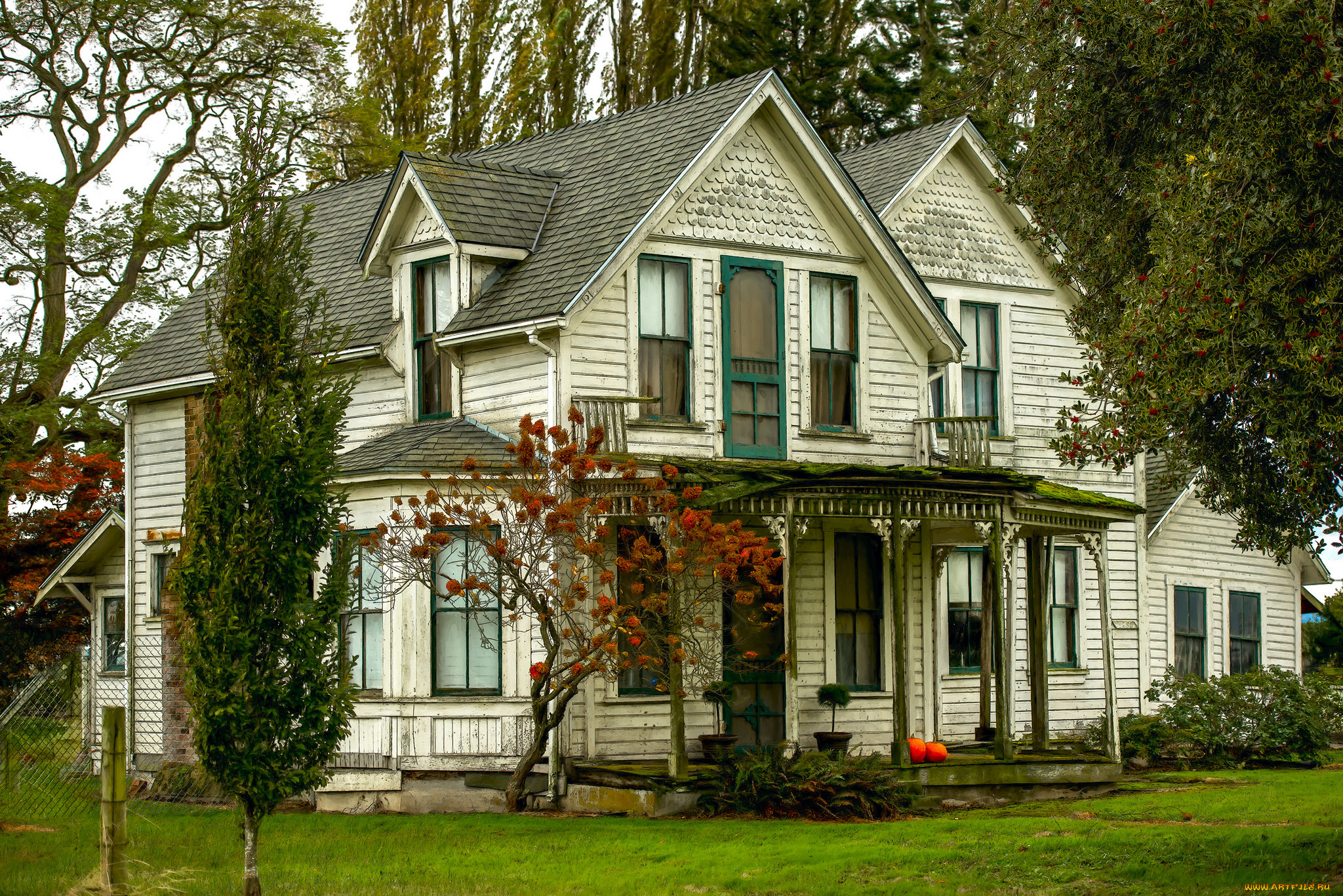 города, -, здания, , дома, вилла