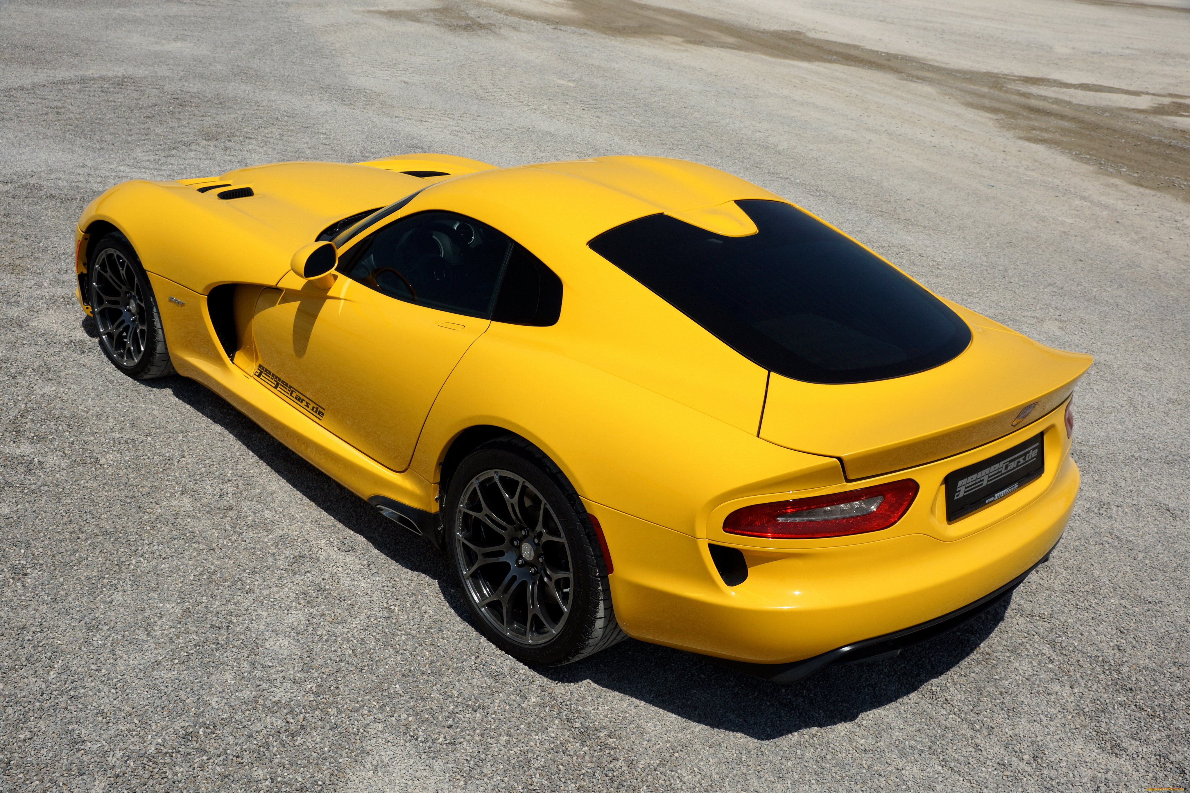 автомобили, dodge, желтый, 2013г, viper, srt, geiger