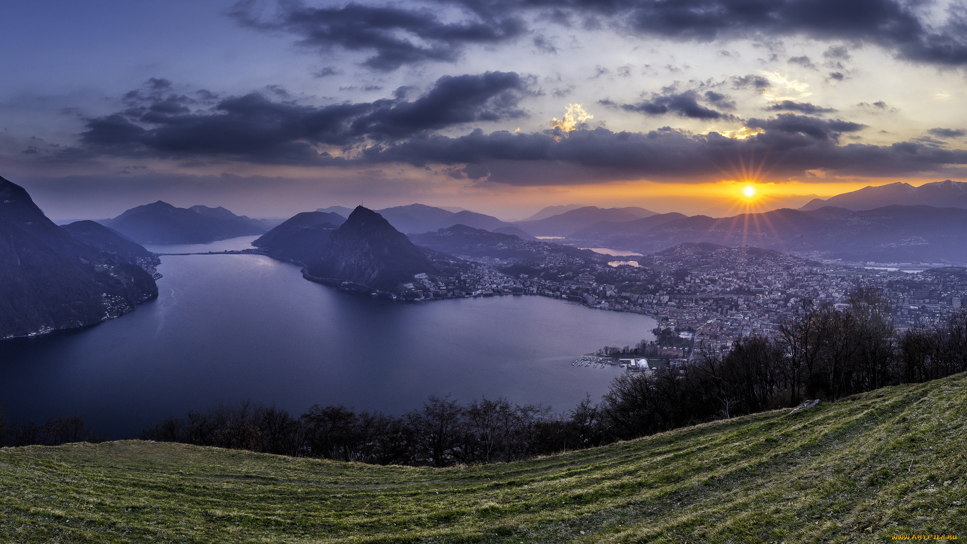 города, -, пейзажи, пейзаж