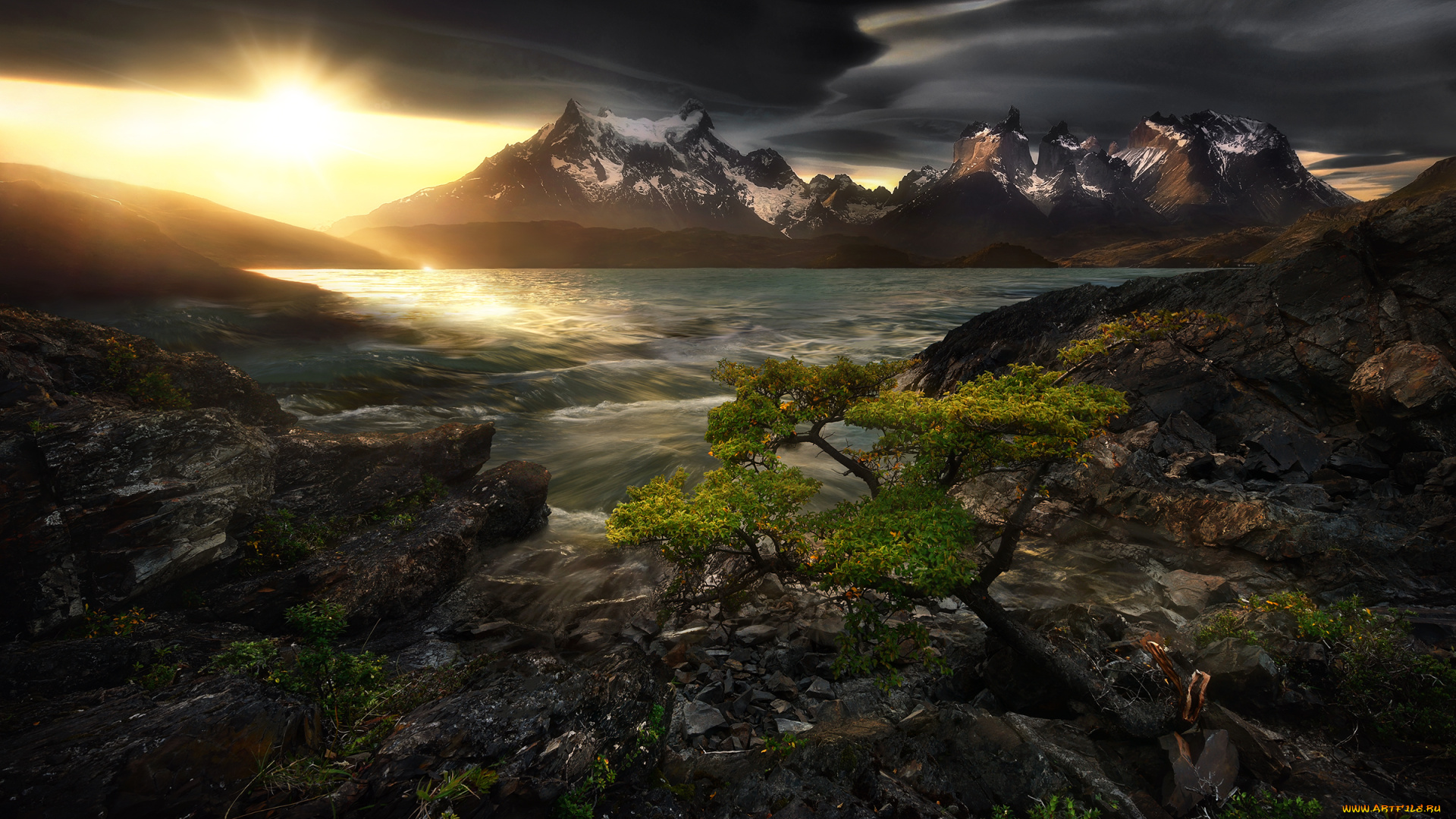 природа, восходы, закаты, закат, вечер