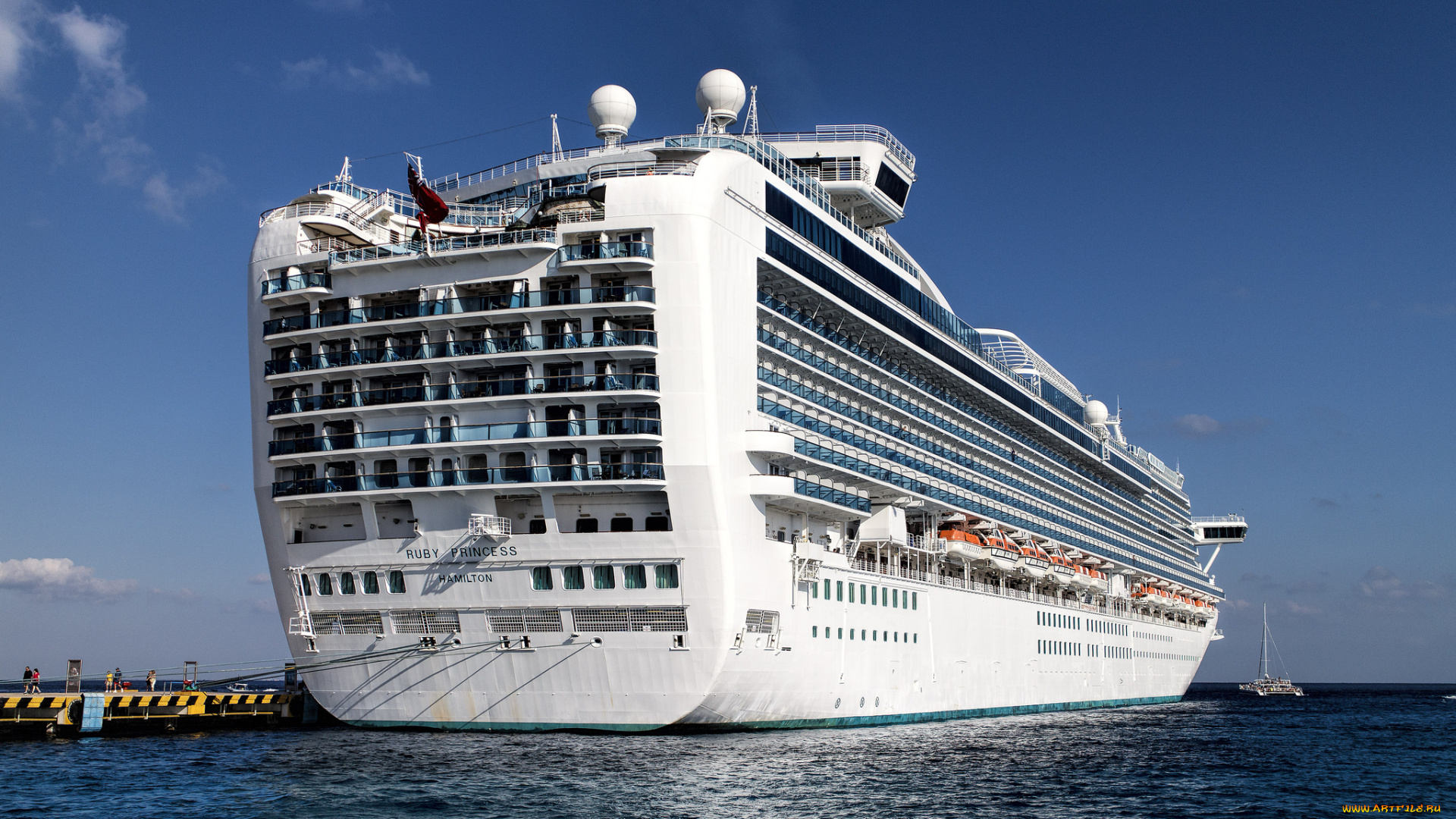 ruby, princess, корабли, лайнеры, лайнер, круиз
