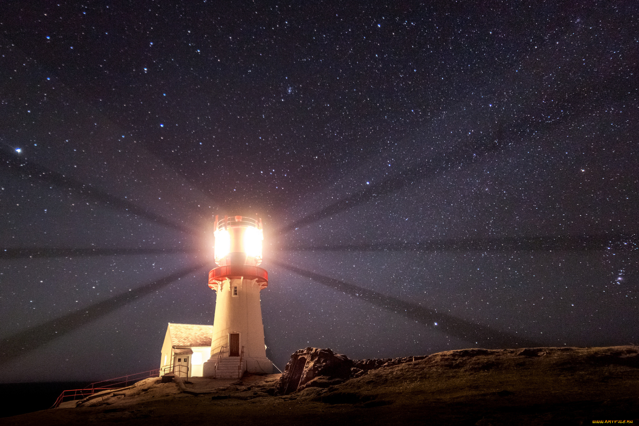 природа, маяки, побережье, маяк