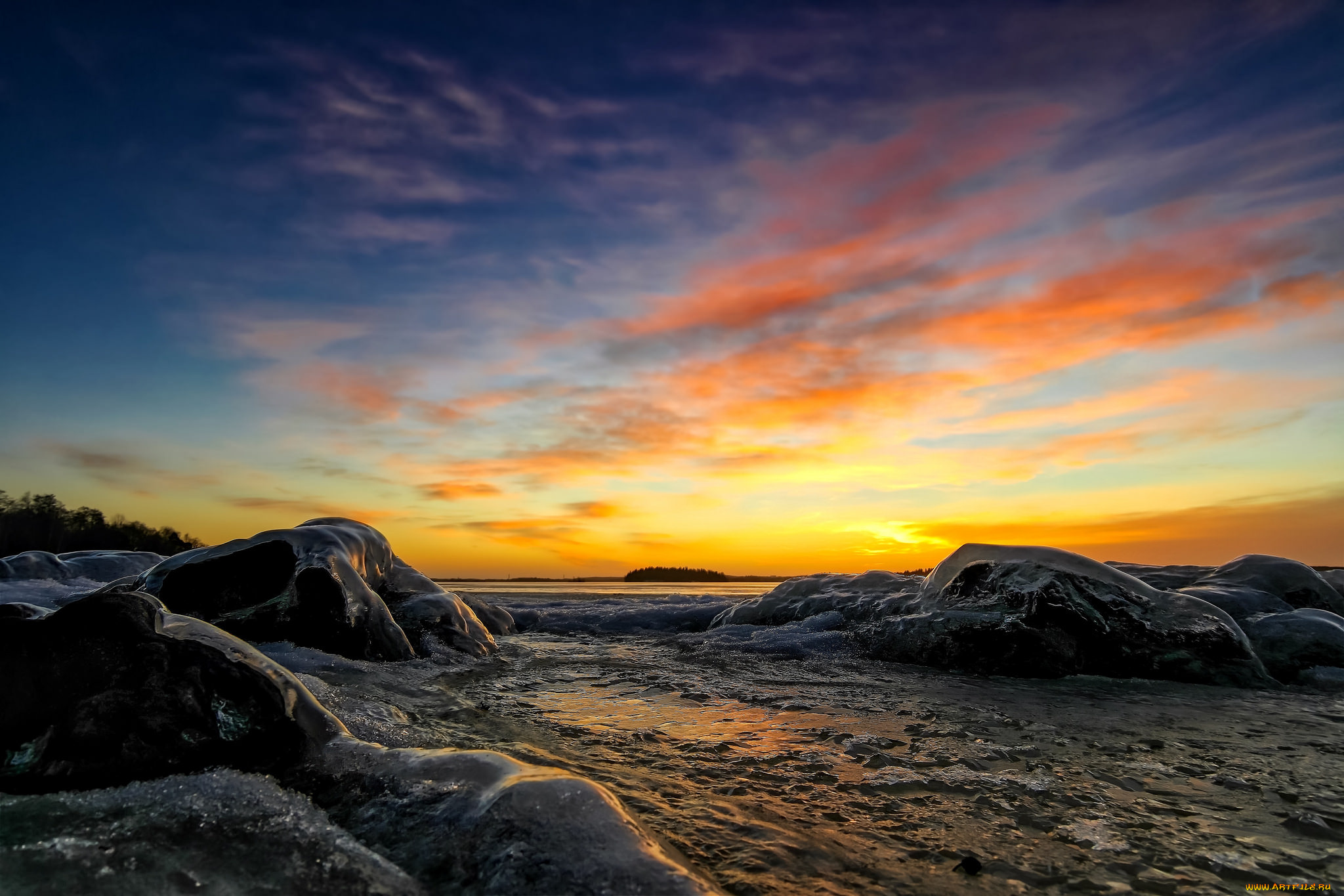 природа, восходы, закаты, рассвет