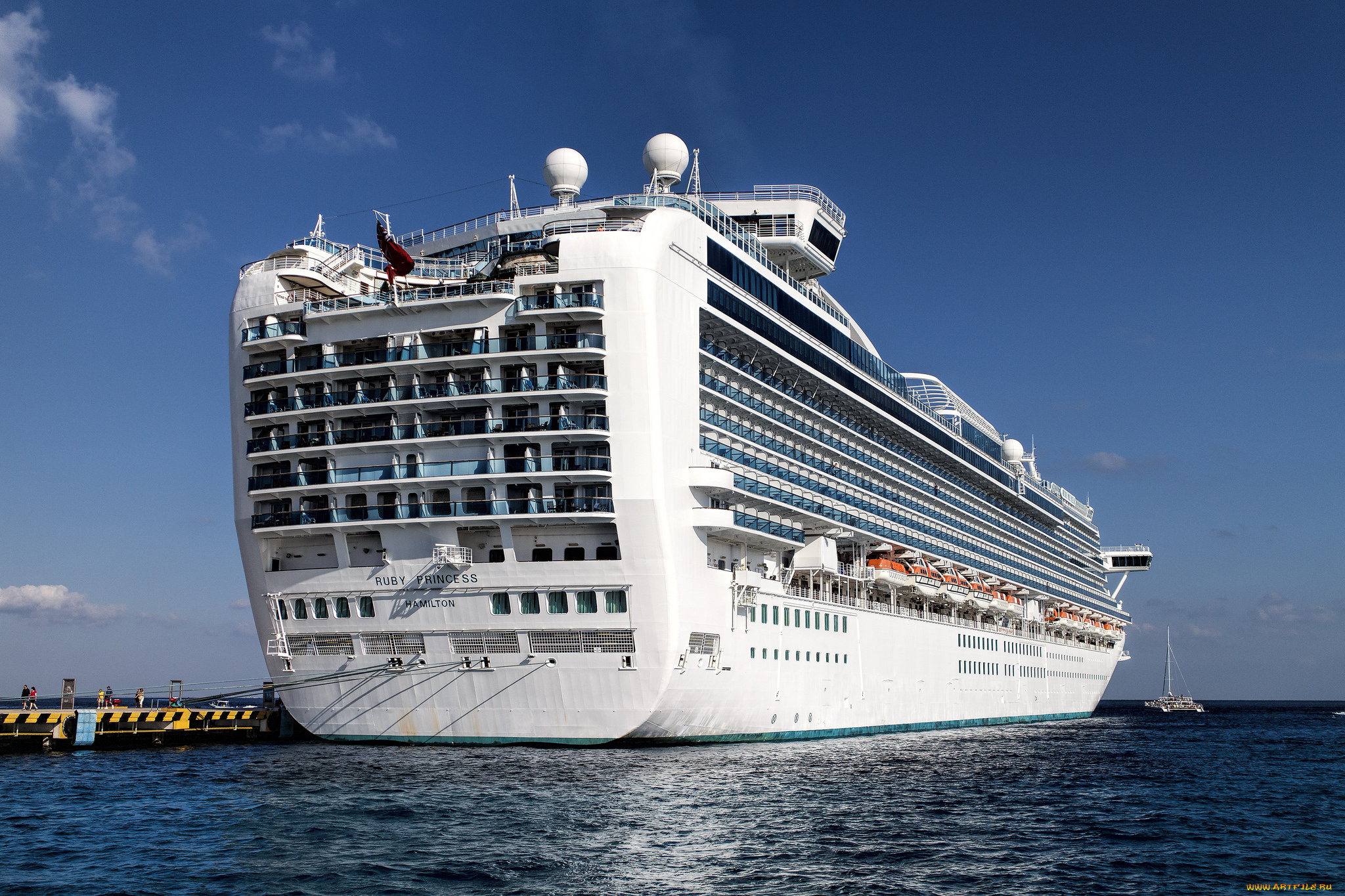 ruby, princess, корабли, лайнеры, лайнер, круиз