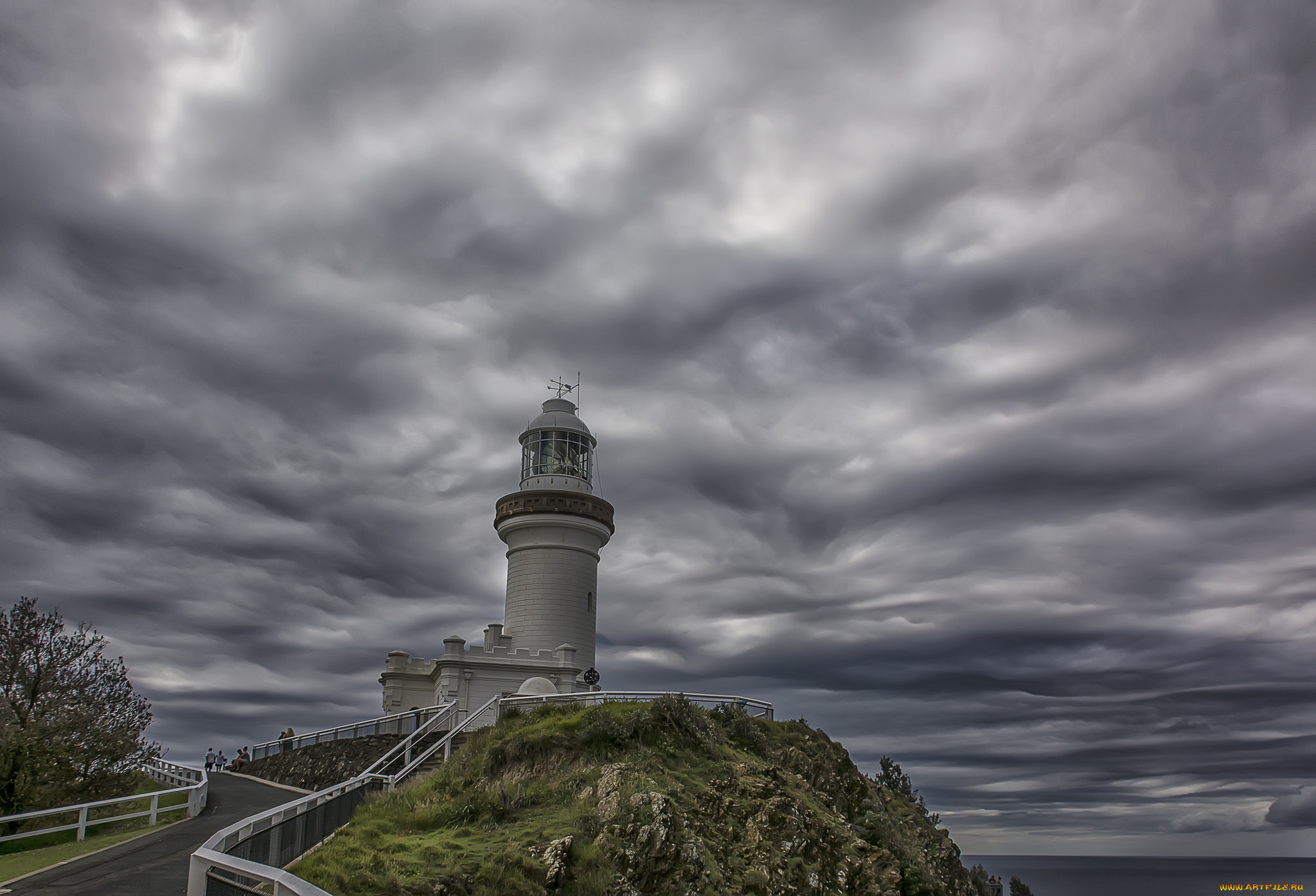 природа, маяки, побережье, маяк
