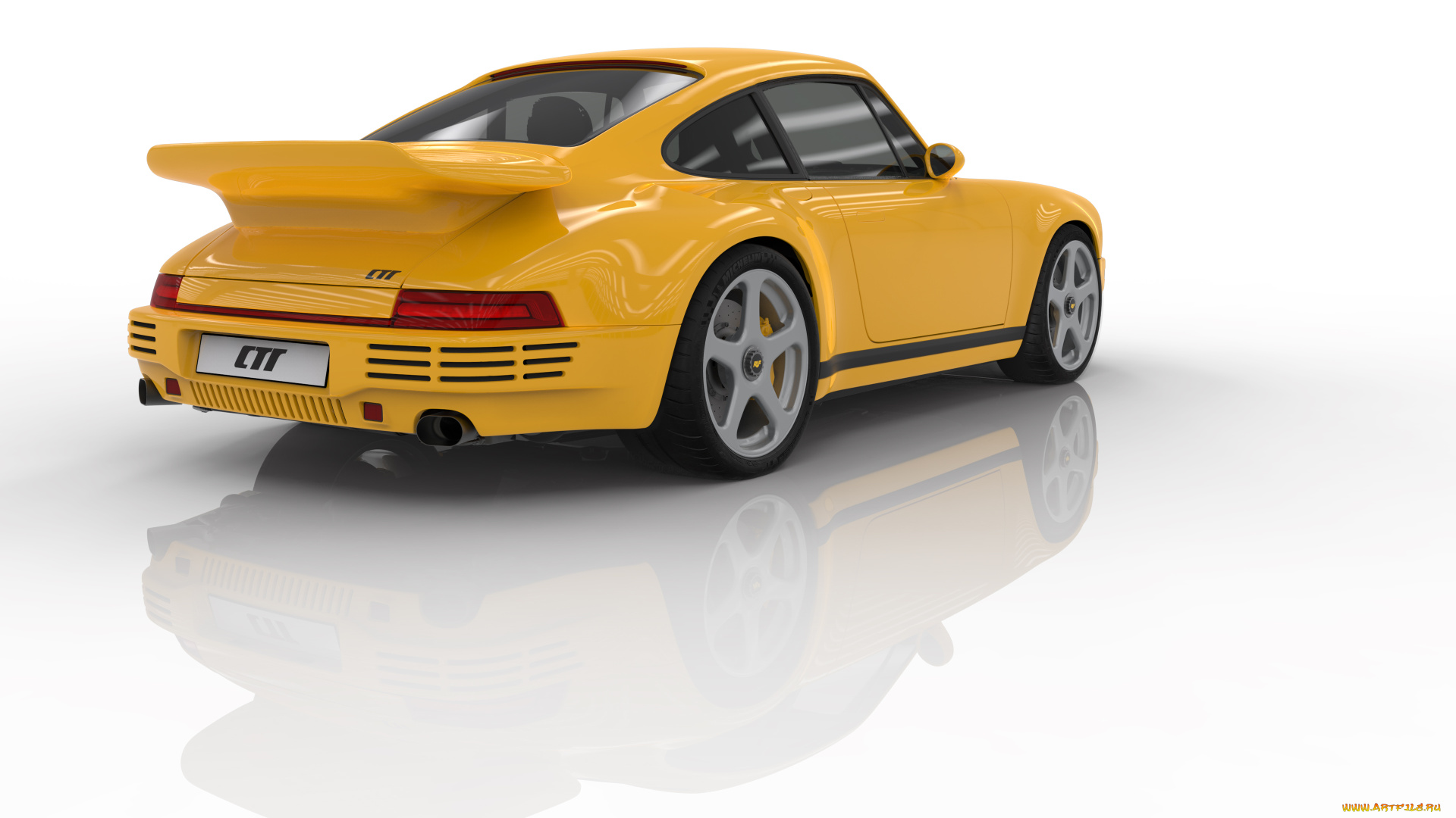 автомобили, 3д, ruf, ctr