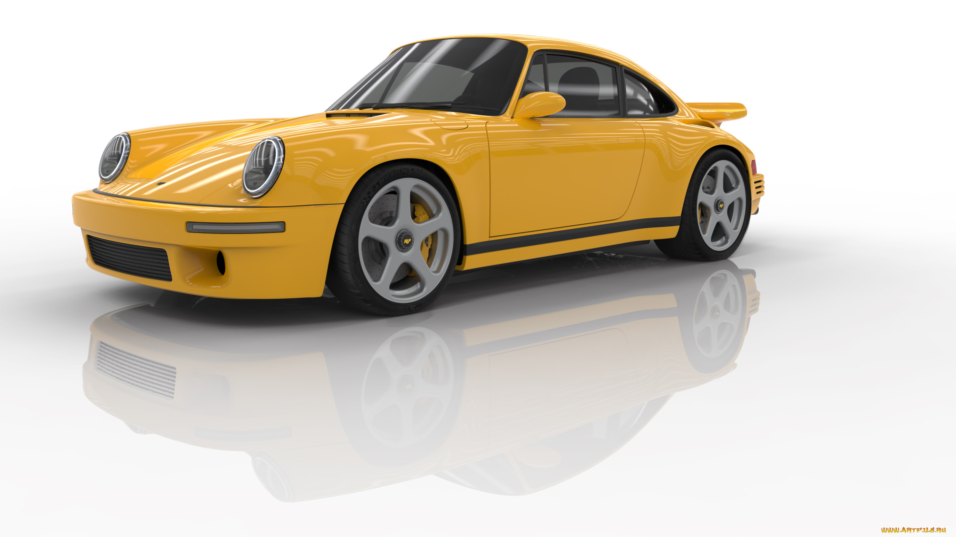 автомобили, 3д, ruf, ctr