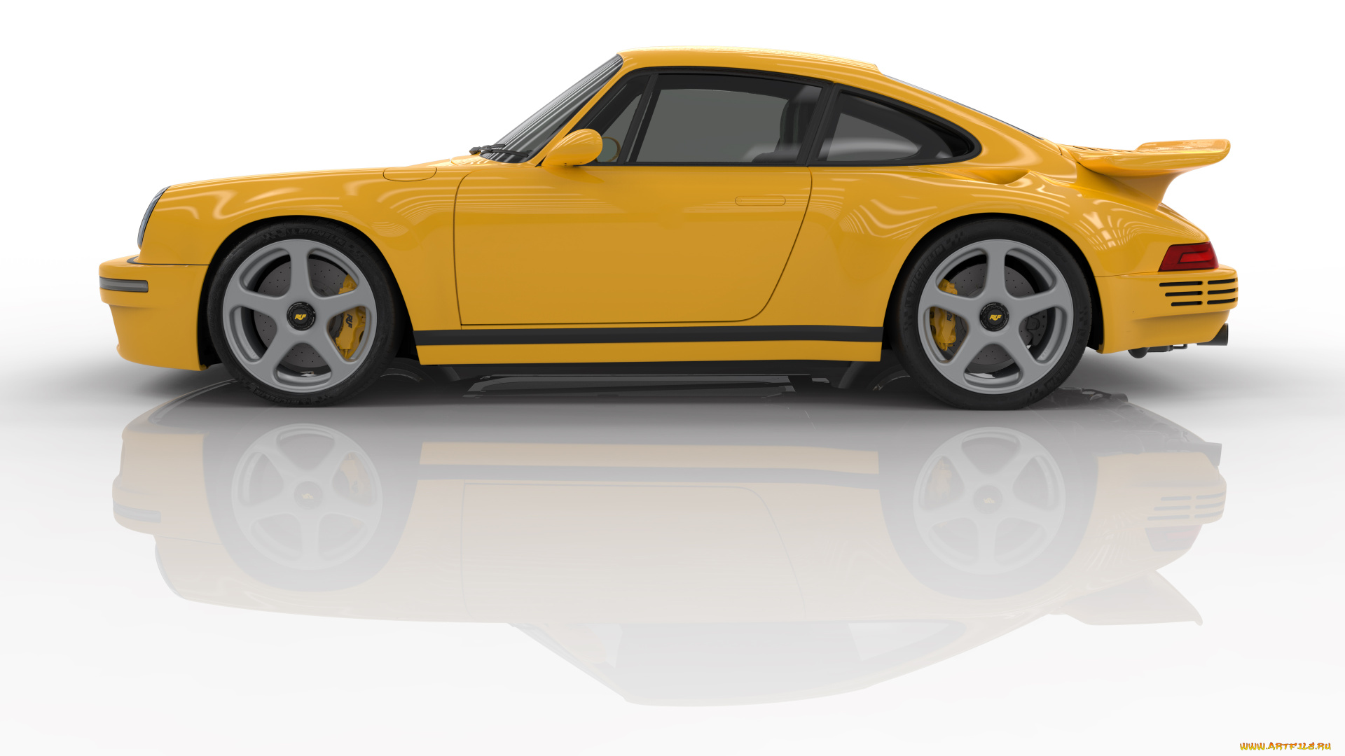 автомобили, 3д, ruf, ctr