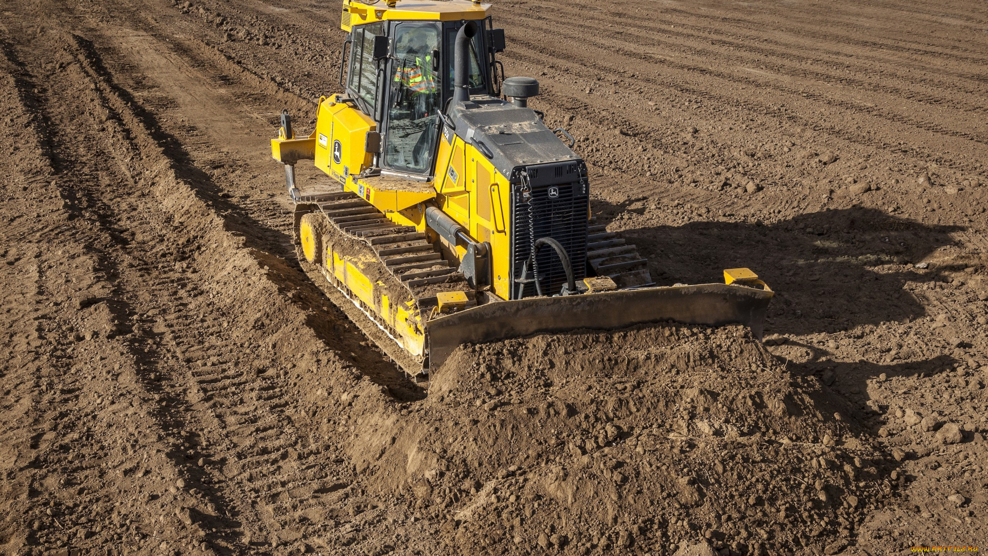 техника, бульдозеры, john, deere