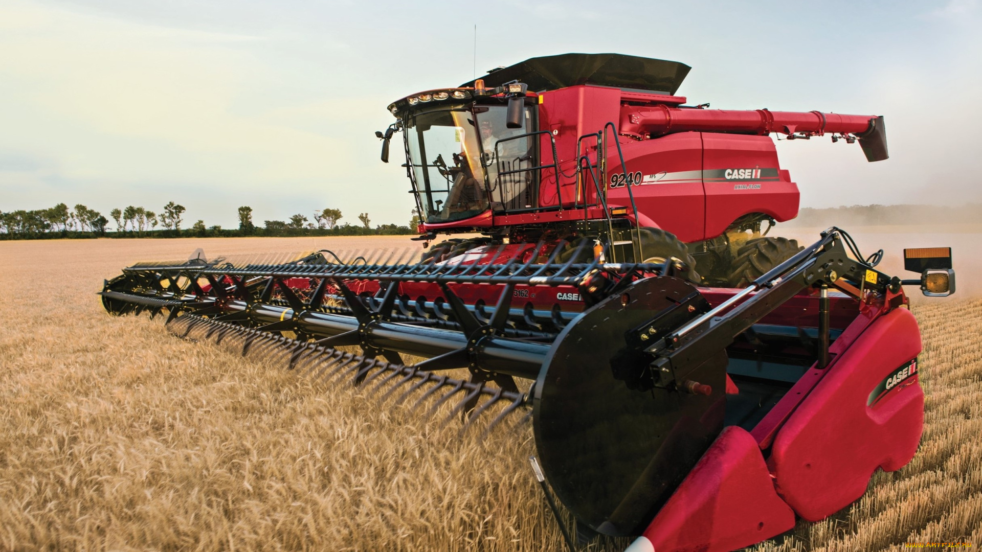 техника, комбайны, case