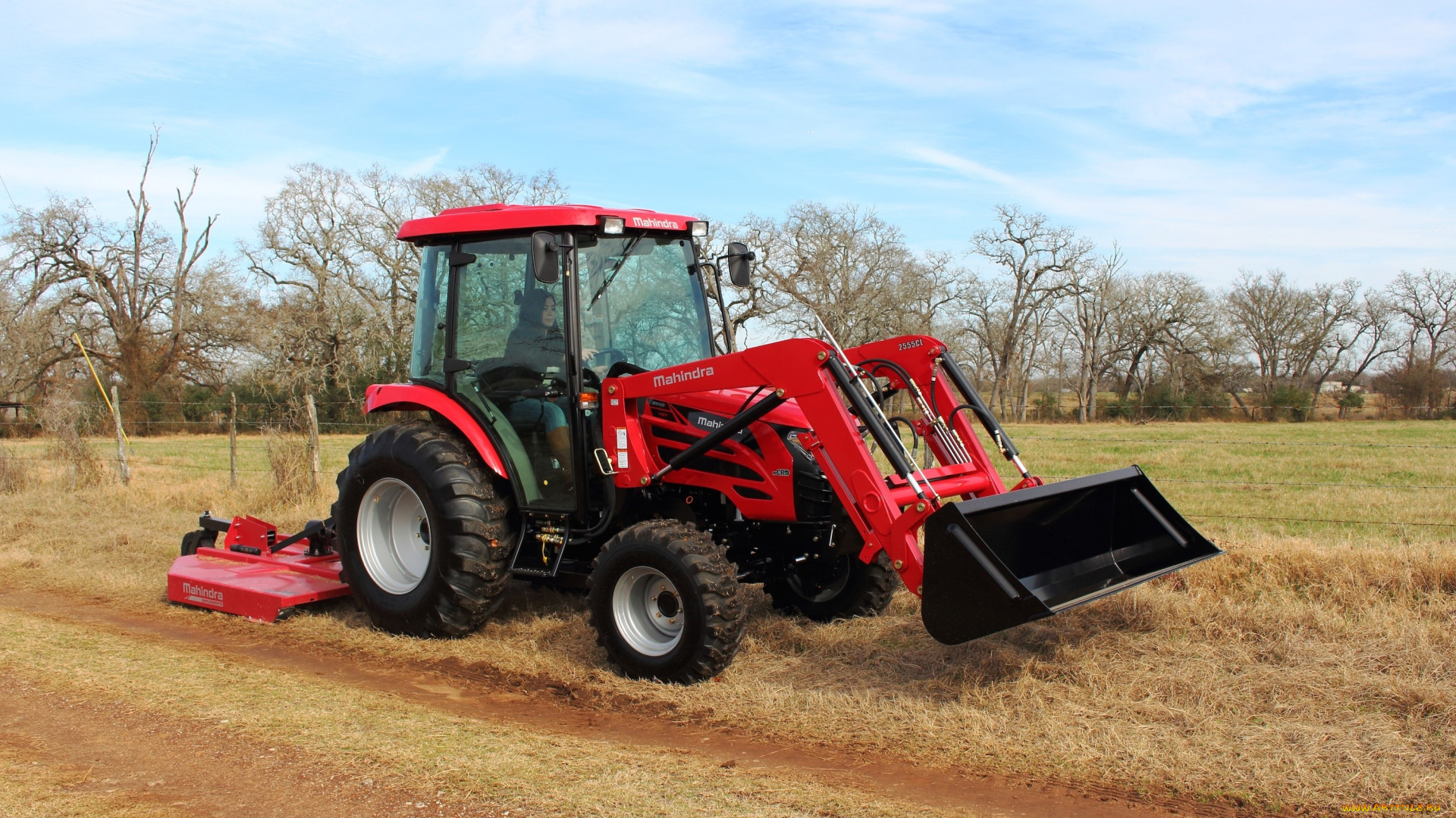 техника, тракторы, mahindra