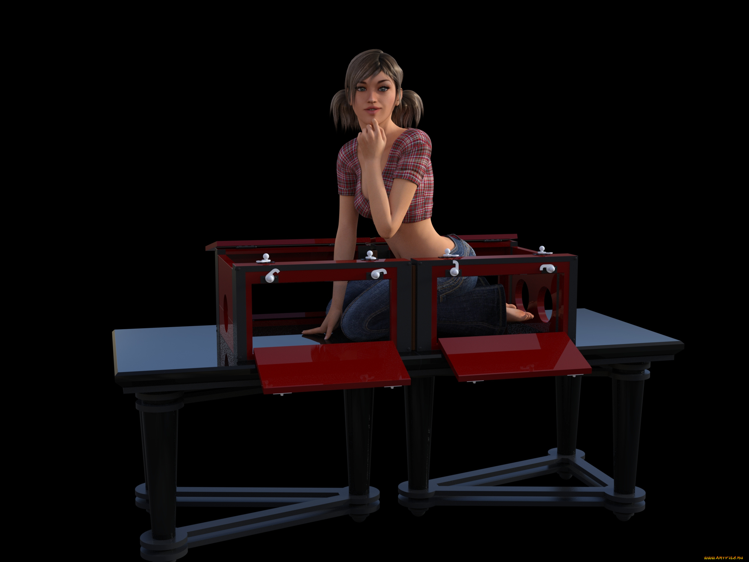 3д, графика, люди, , people, фон, взгляд, девушка