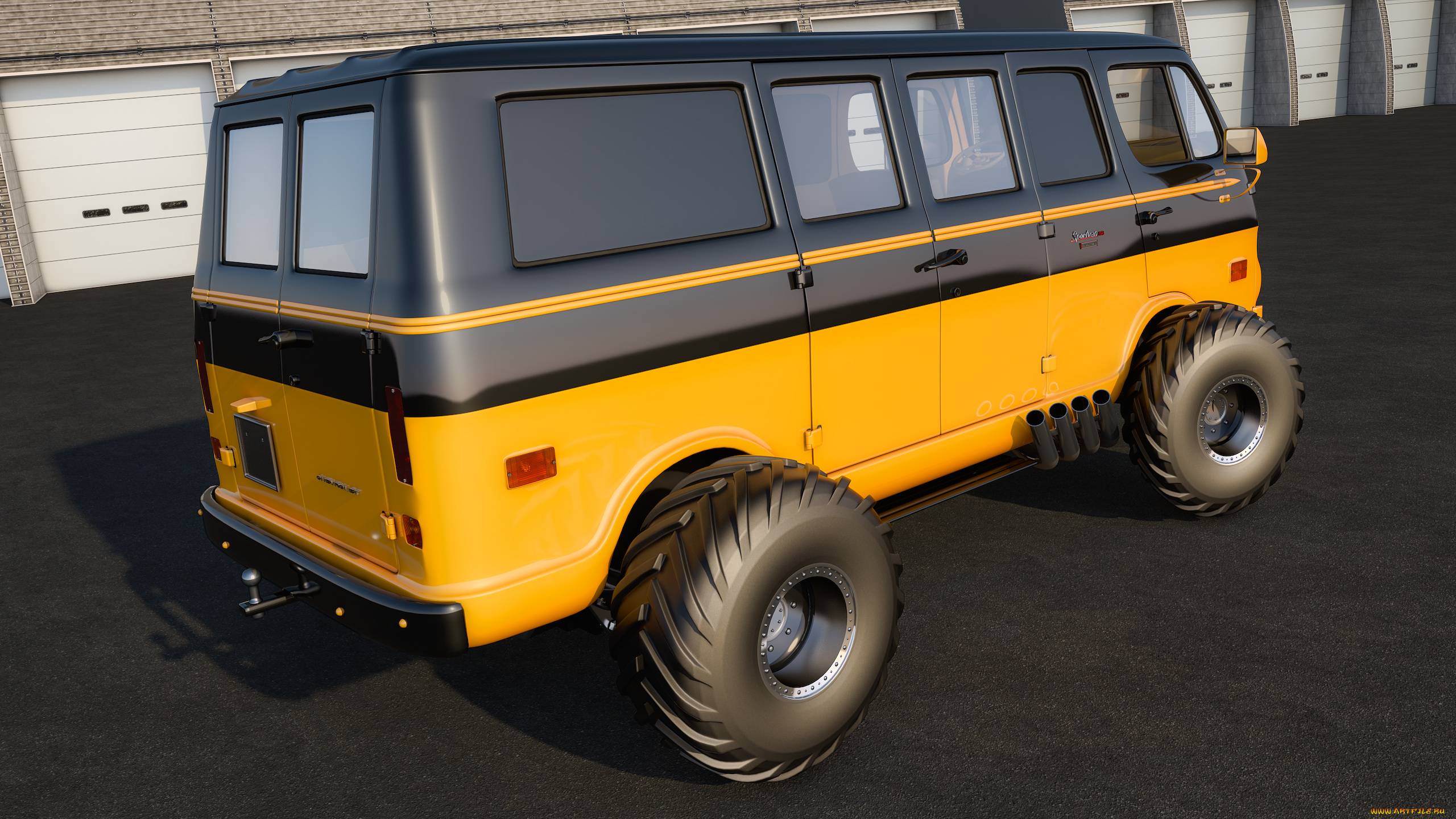 автомобили, 3д, фон, автомобиль