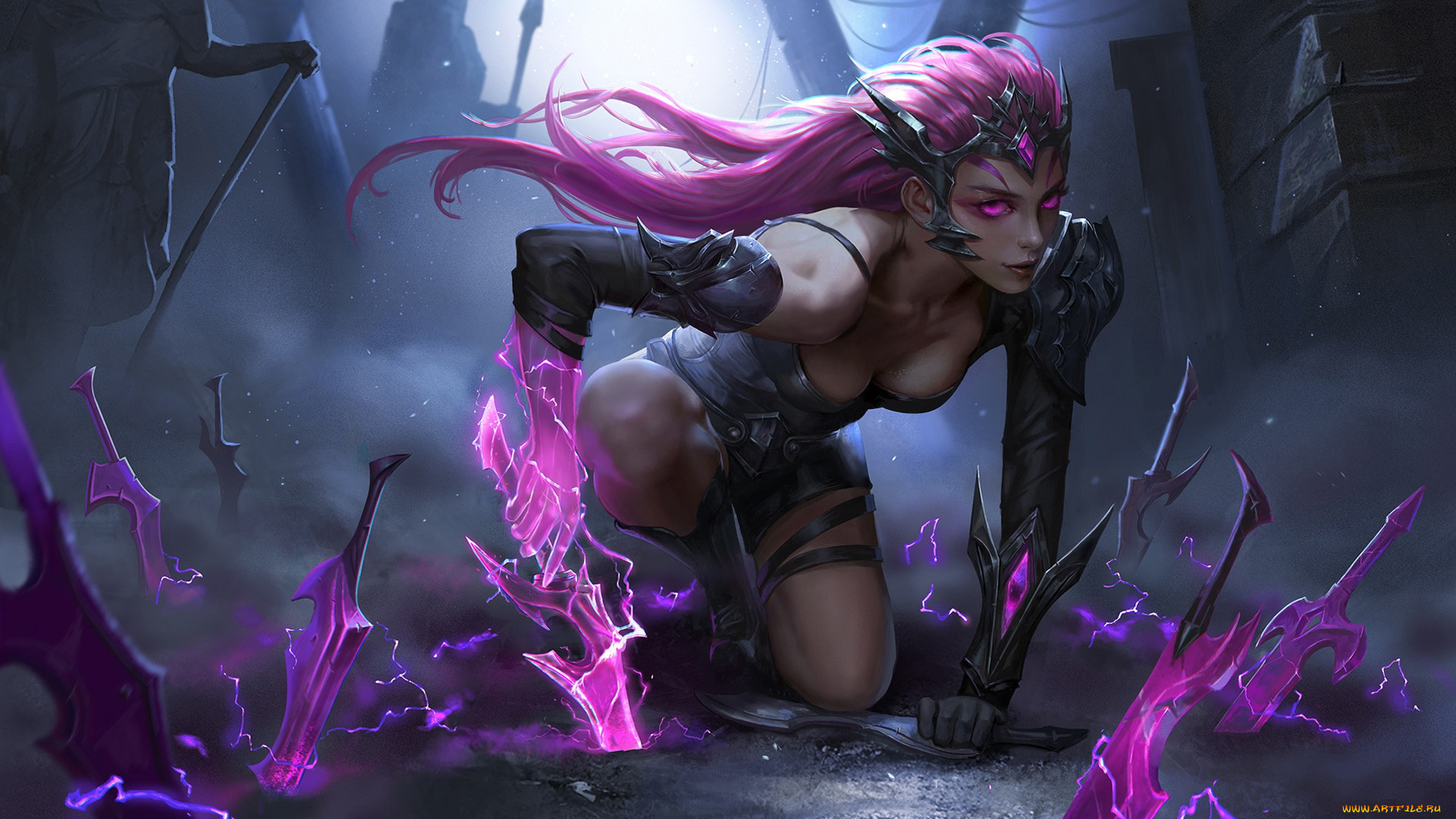 фэнтези, девушки, warrior