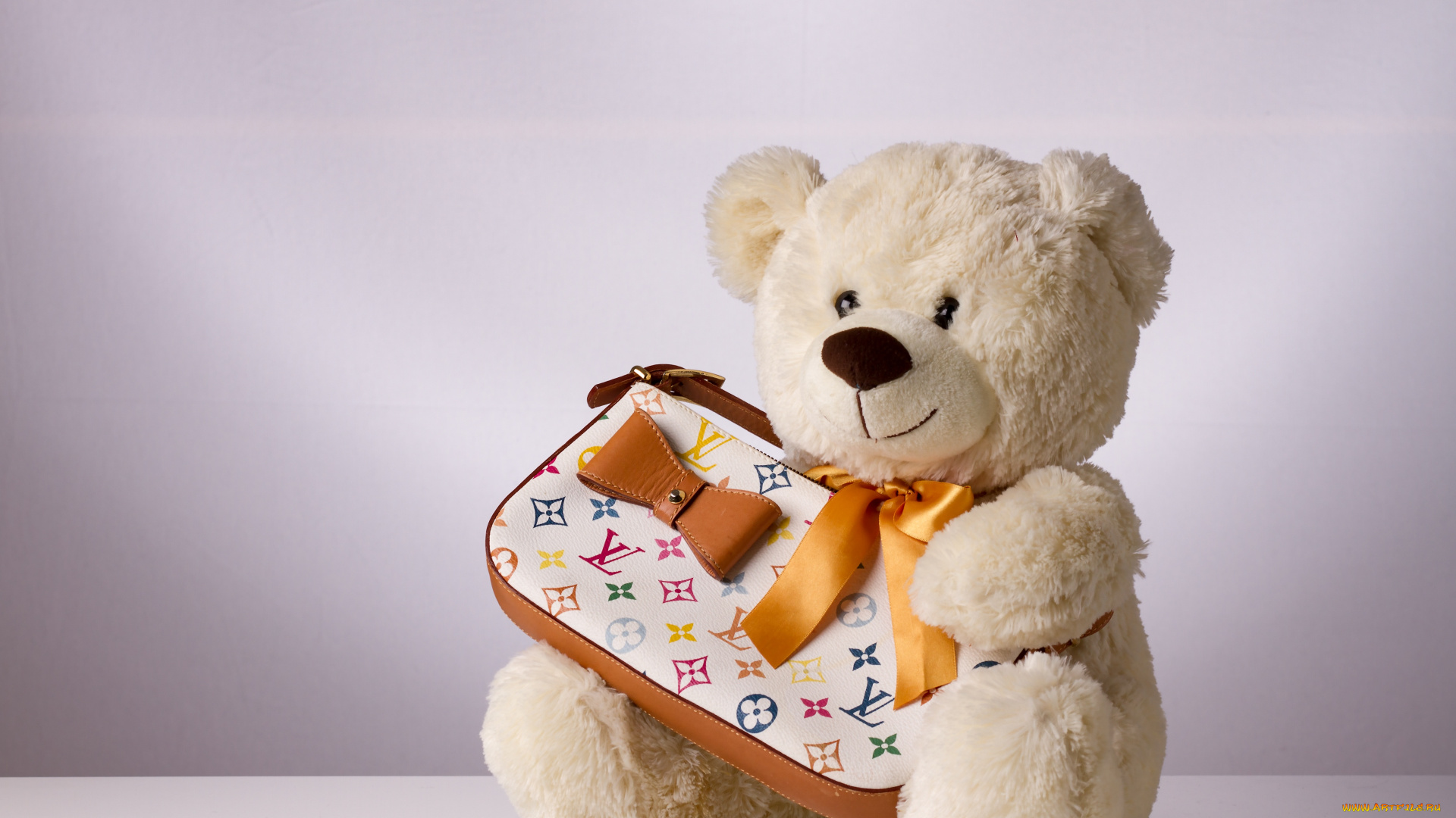 праздничные, мягкие, игрушки, плюшевый, мишка