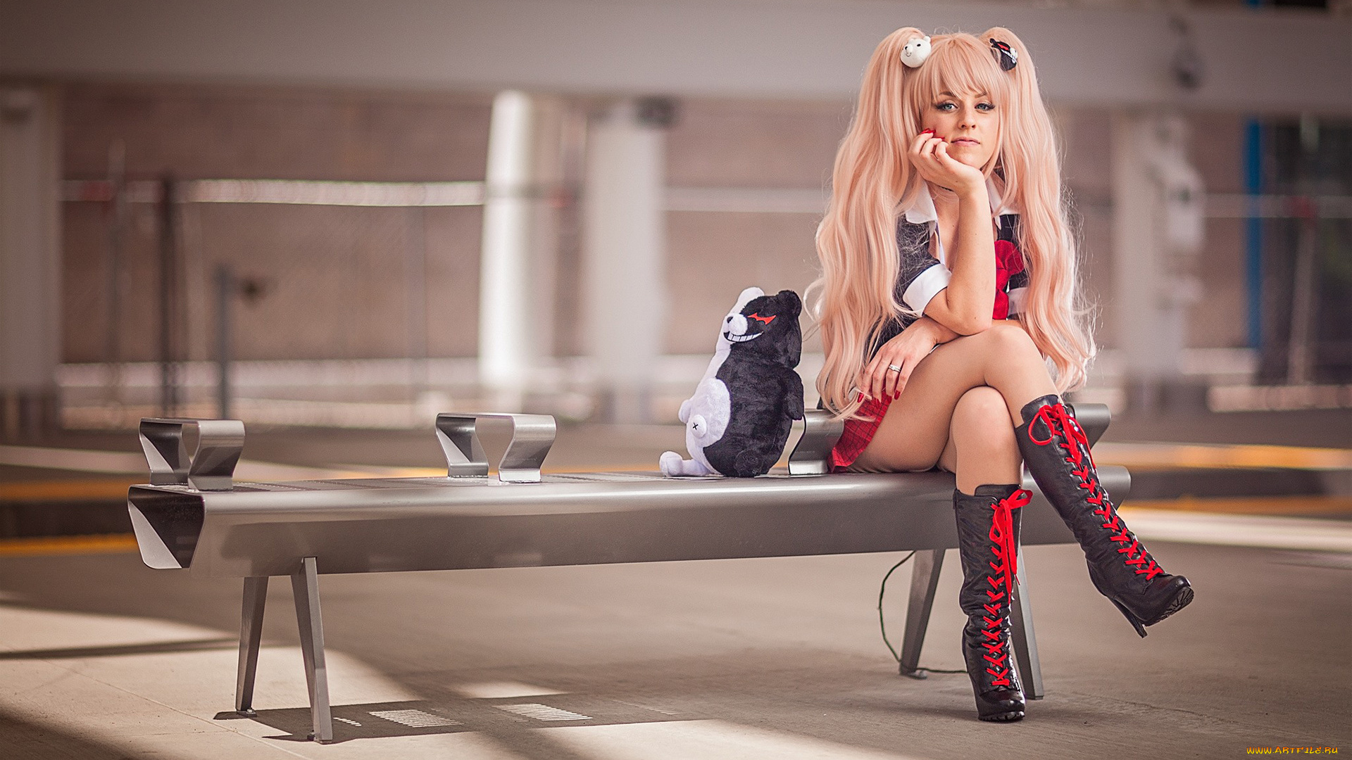 девушки, -, креатив, , косплей, косплей, cosplay, азиатка, ifria