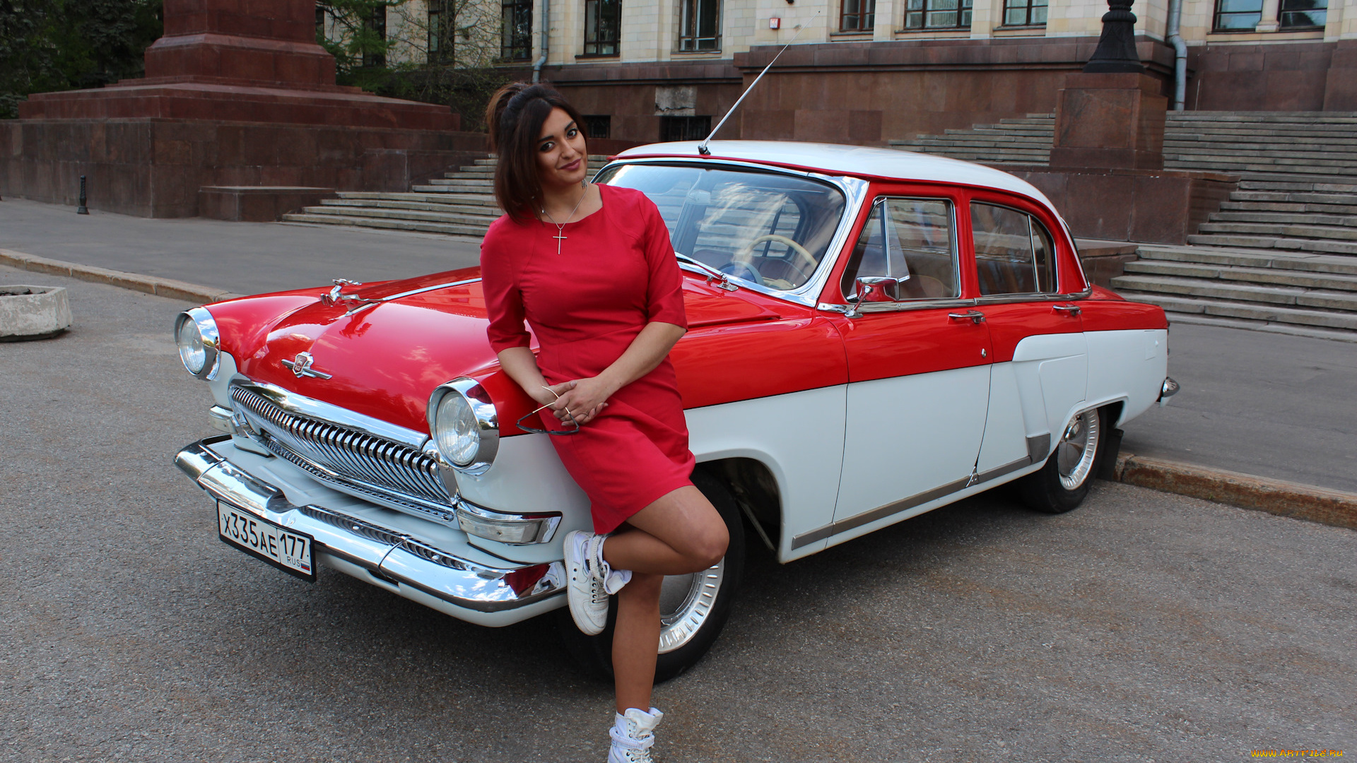 газ-, 21, волга, автомобили, -авто, с, девушками, газ-, 21, волга, автомобиль, классика, девушка