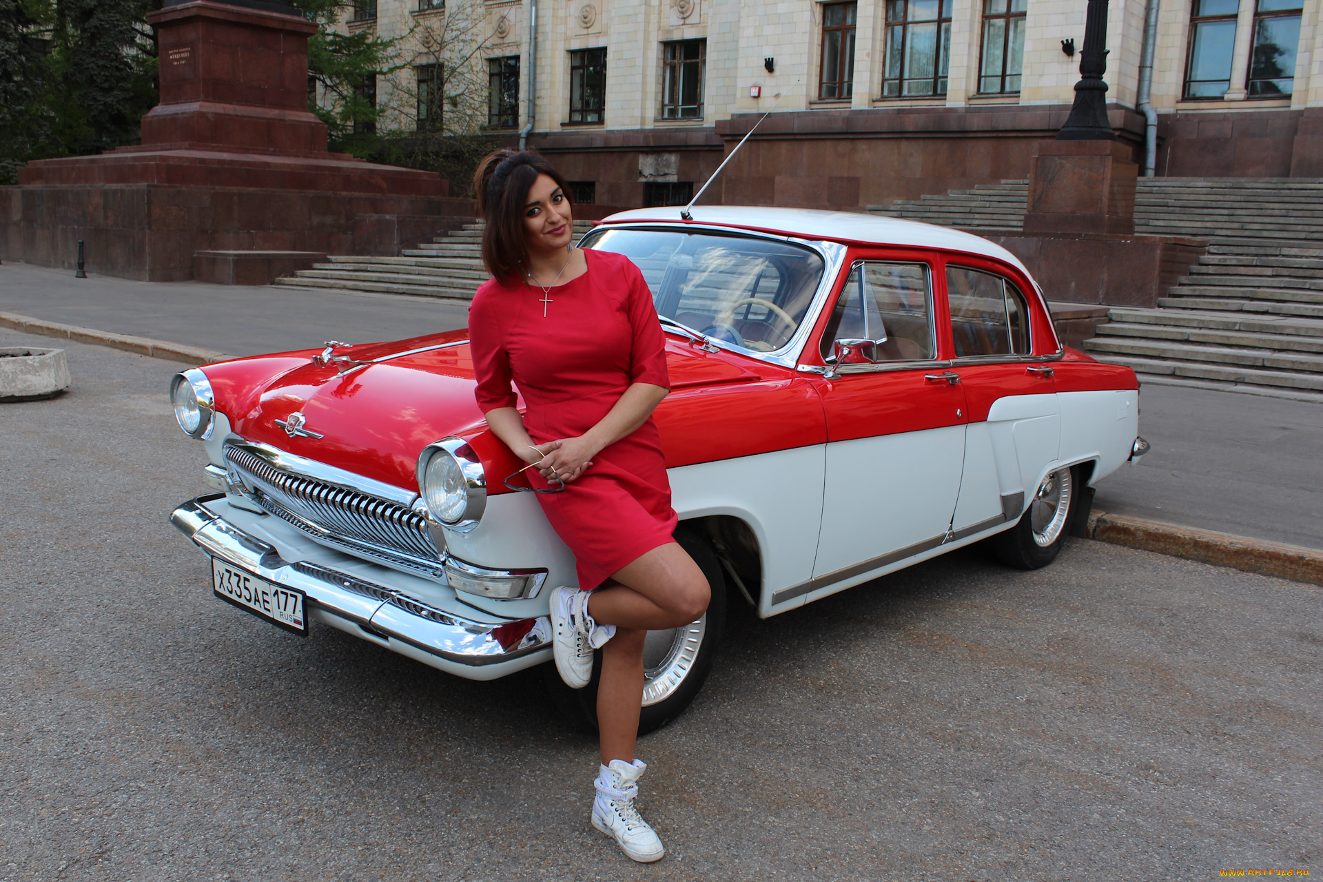 газ-, 21, волга, автомобили, -авто, с, девушками, газ-, 21, волга, автомобиль, классика, девушка