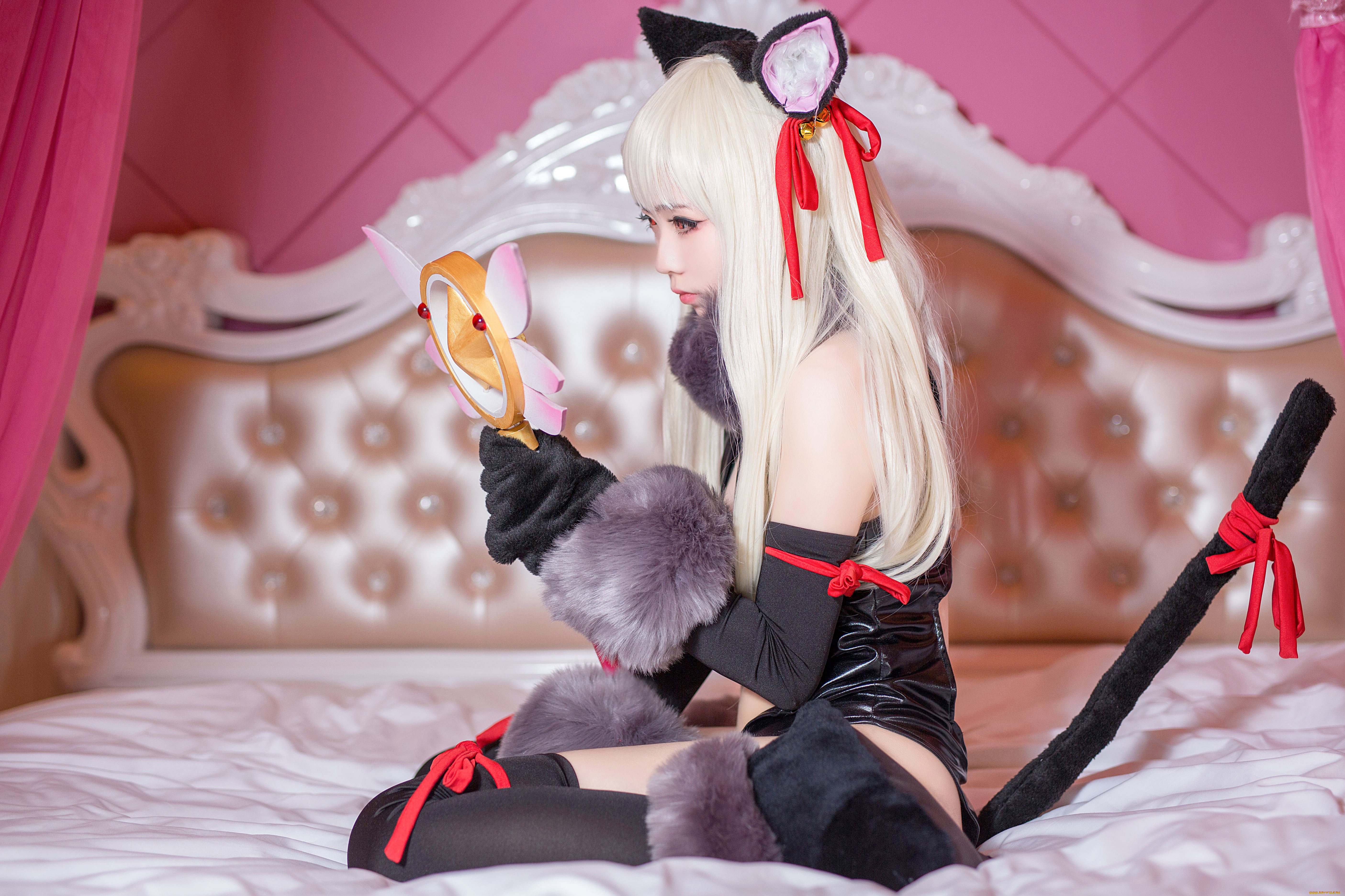 девушки, -, креатив, , косплей, косплей, cosplay, азиатка, ilya