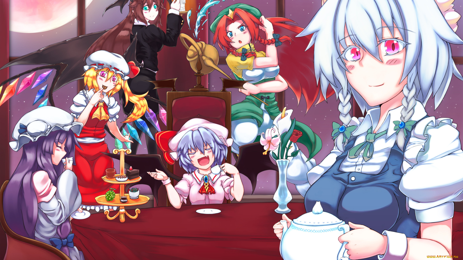 аниме, touhou, тоухоу