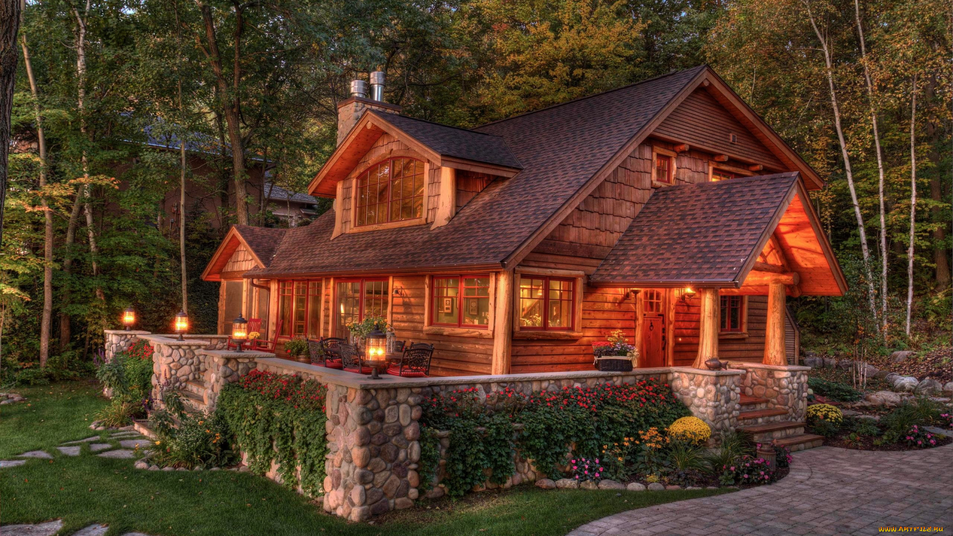 города, -, здания, , дома, жилой, дом