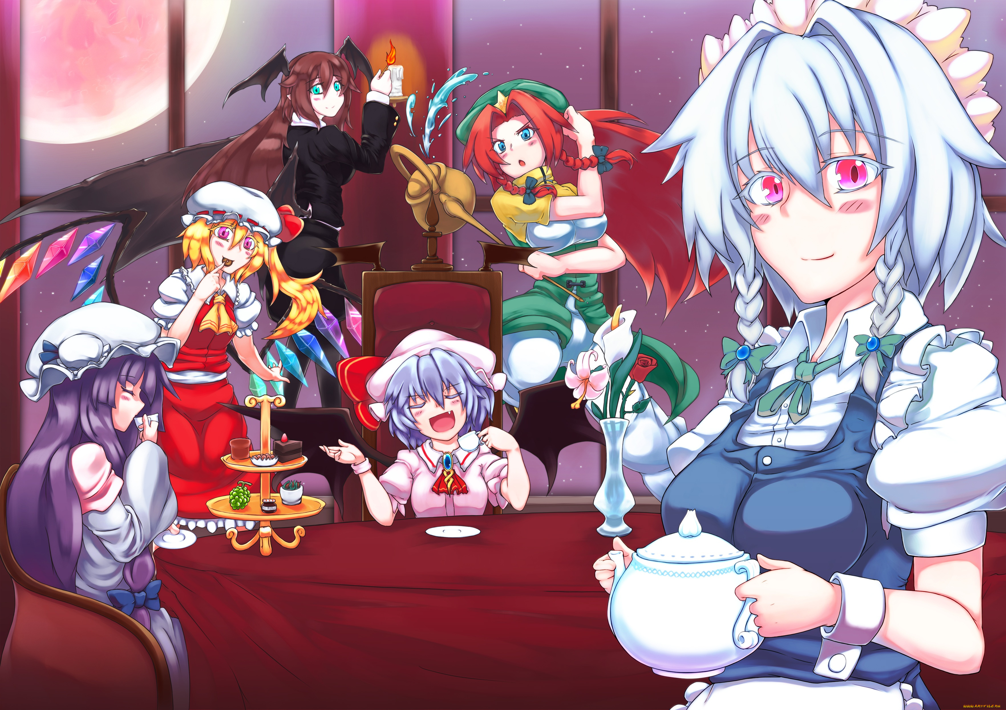 аниме, touhou, тоухоу