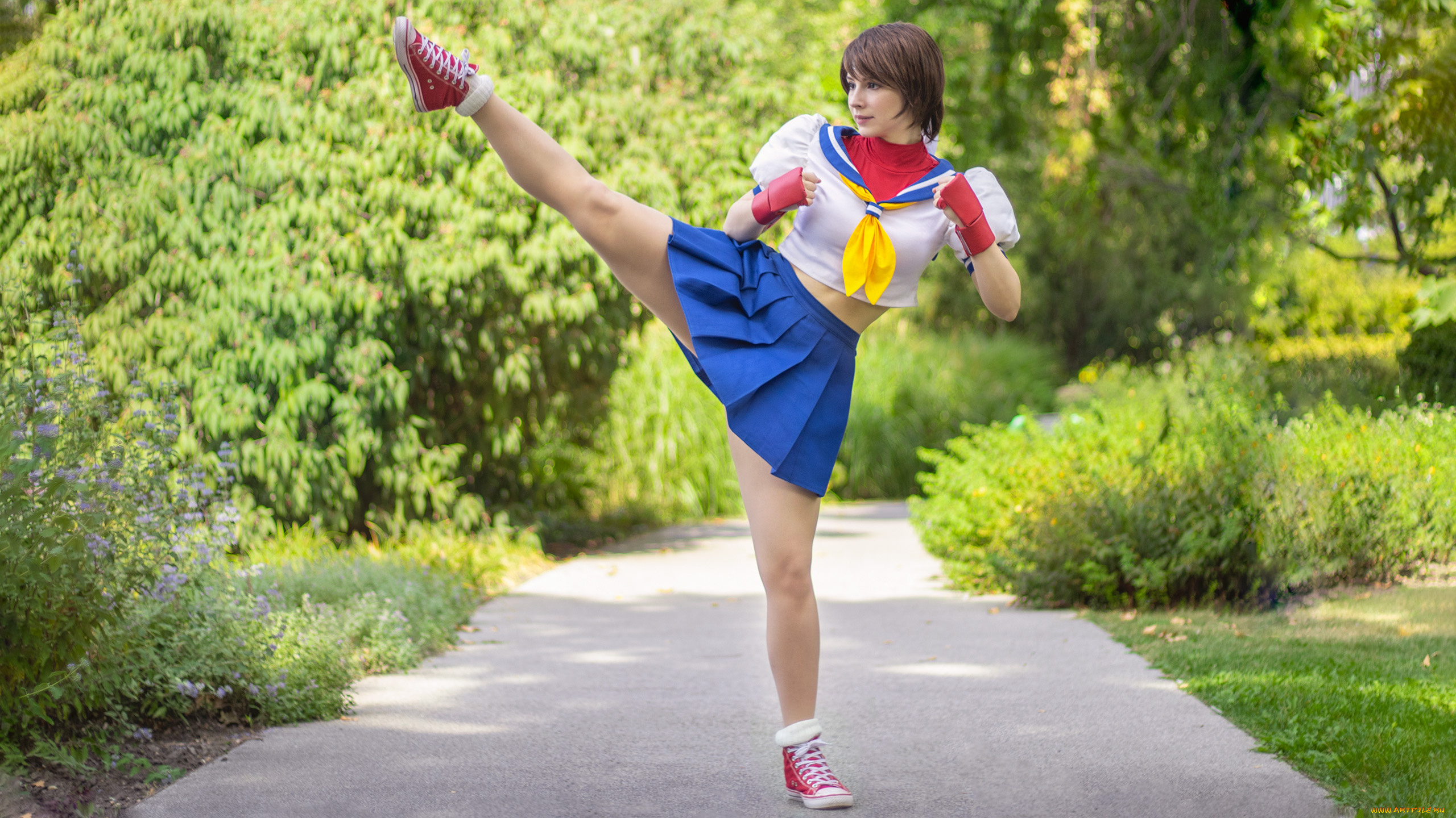 девушки, enji, night, enji, night, street, fighter