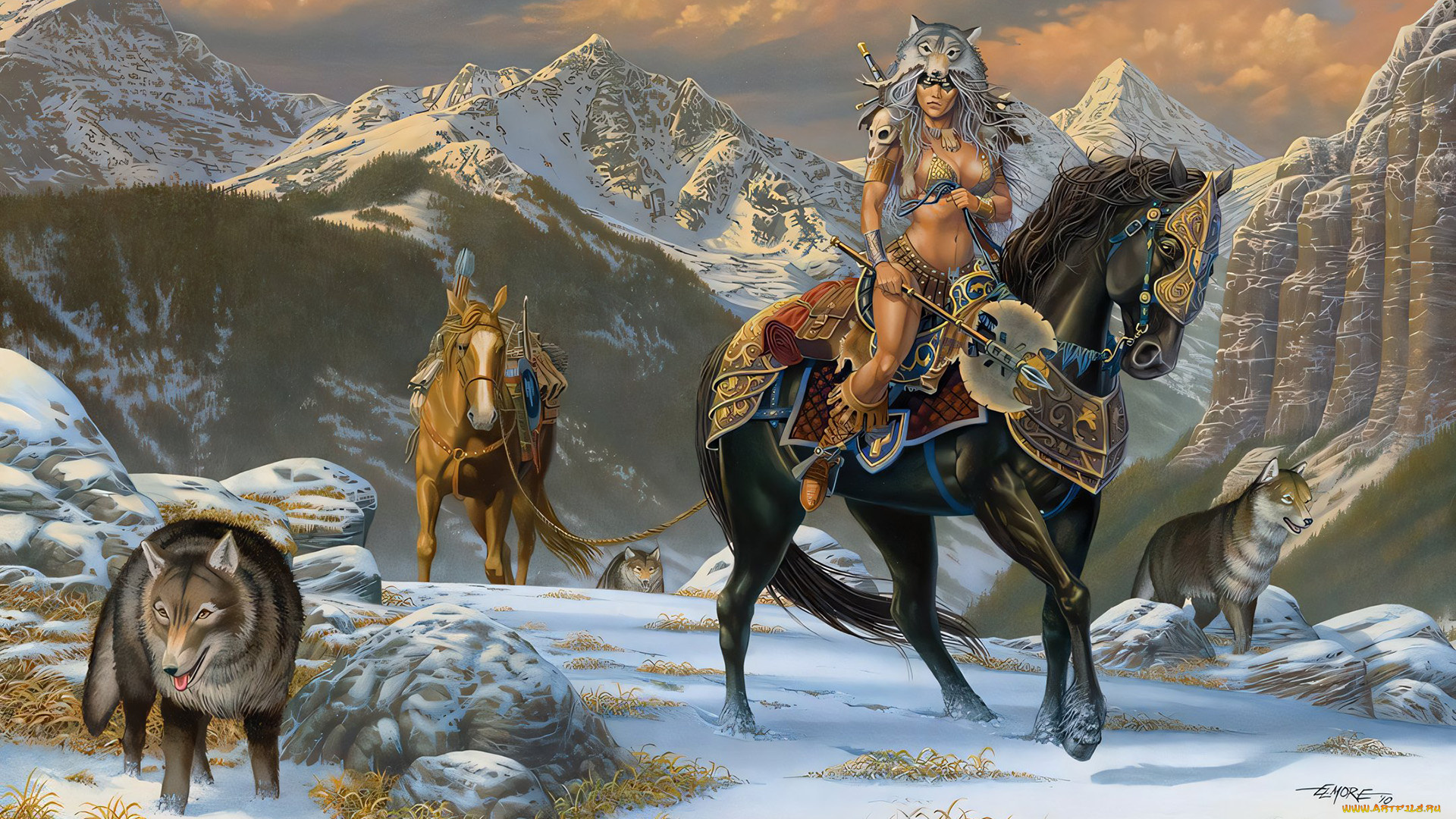 фэнтези, _larry, elmore, larry, elmore