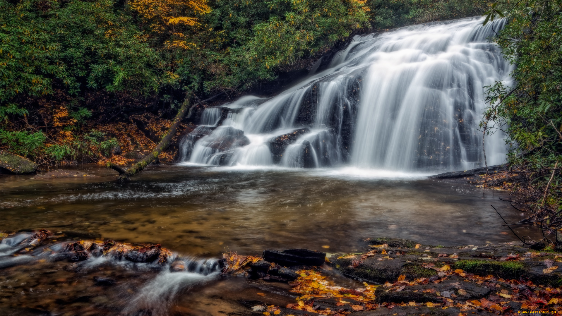 природа, водопады, водопад