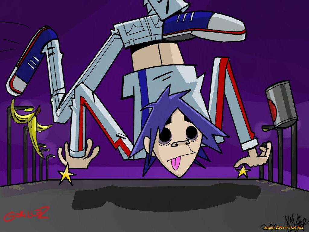 музыка, gorillaz