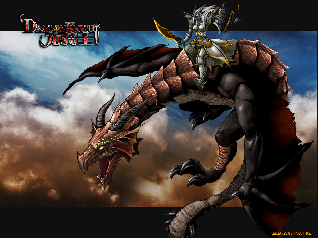 drakon, knight, видео, игры, dragon