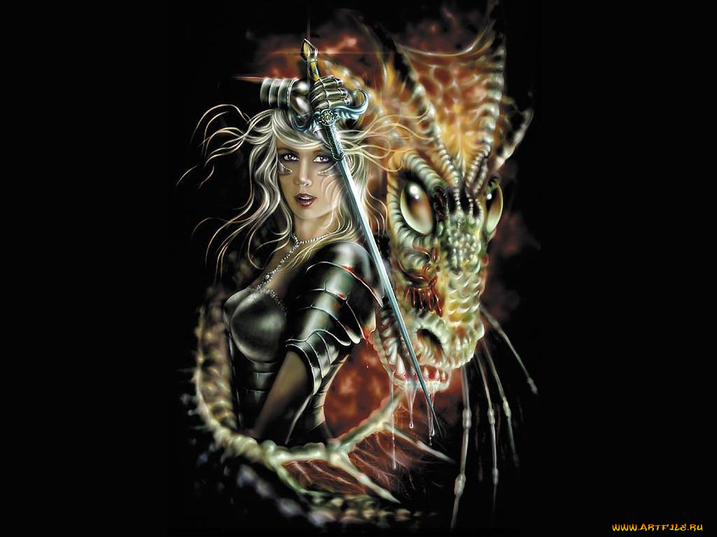 фэнтези, красавицы, чудовища