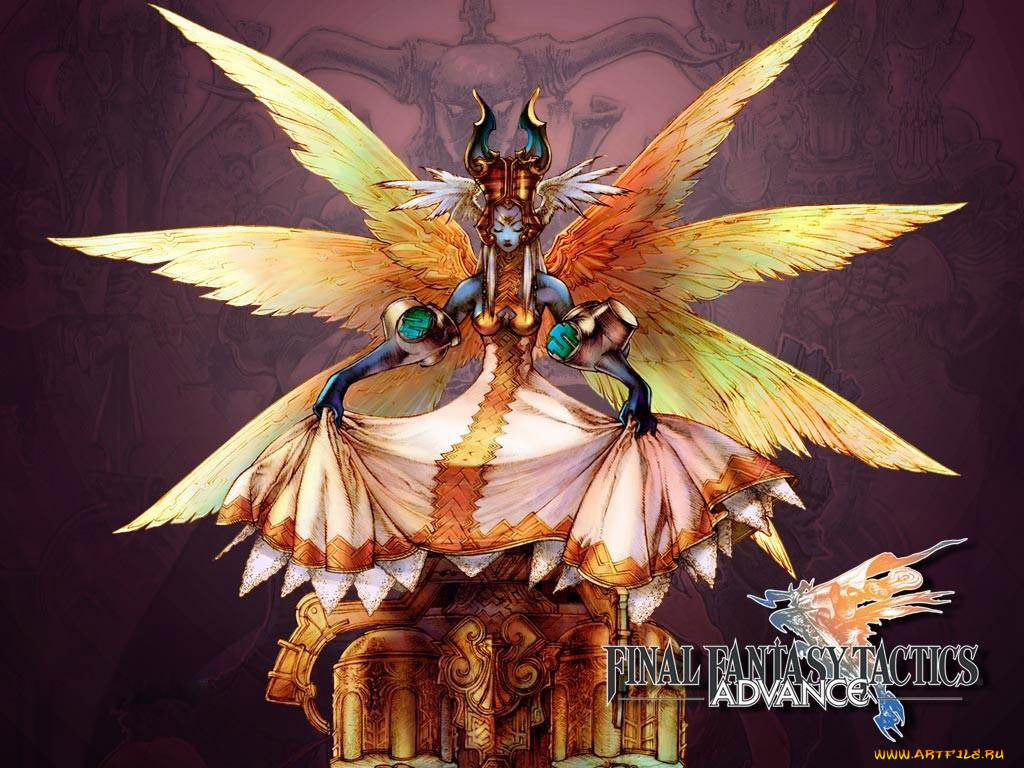 видео, игры, final, fantasy, tactics, advance