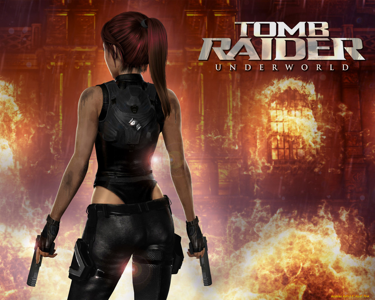 видео, игры, tomb, raider, underworld