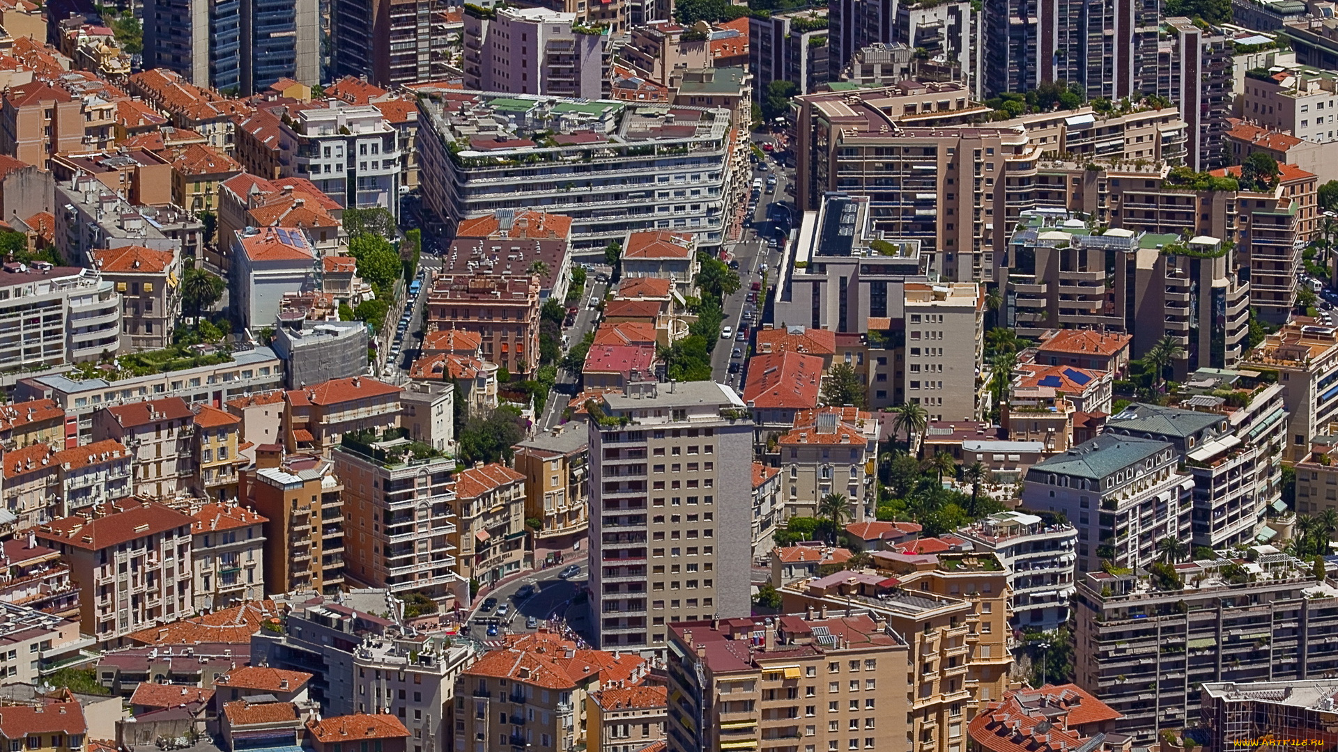 monaco, города, монте, карло, монако