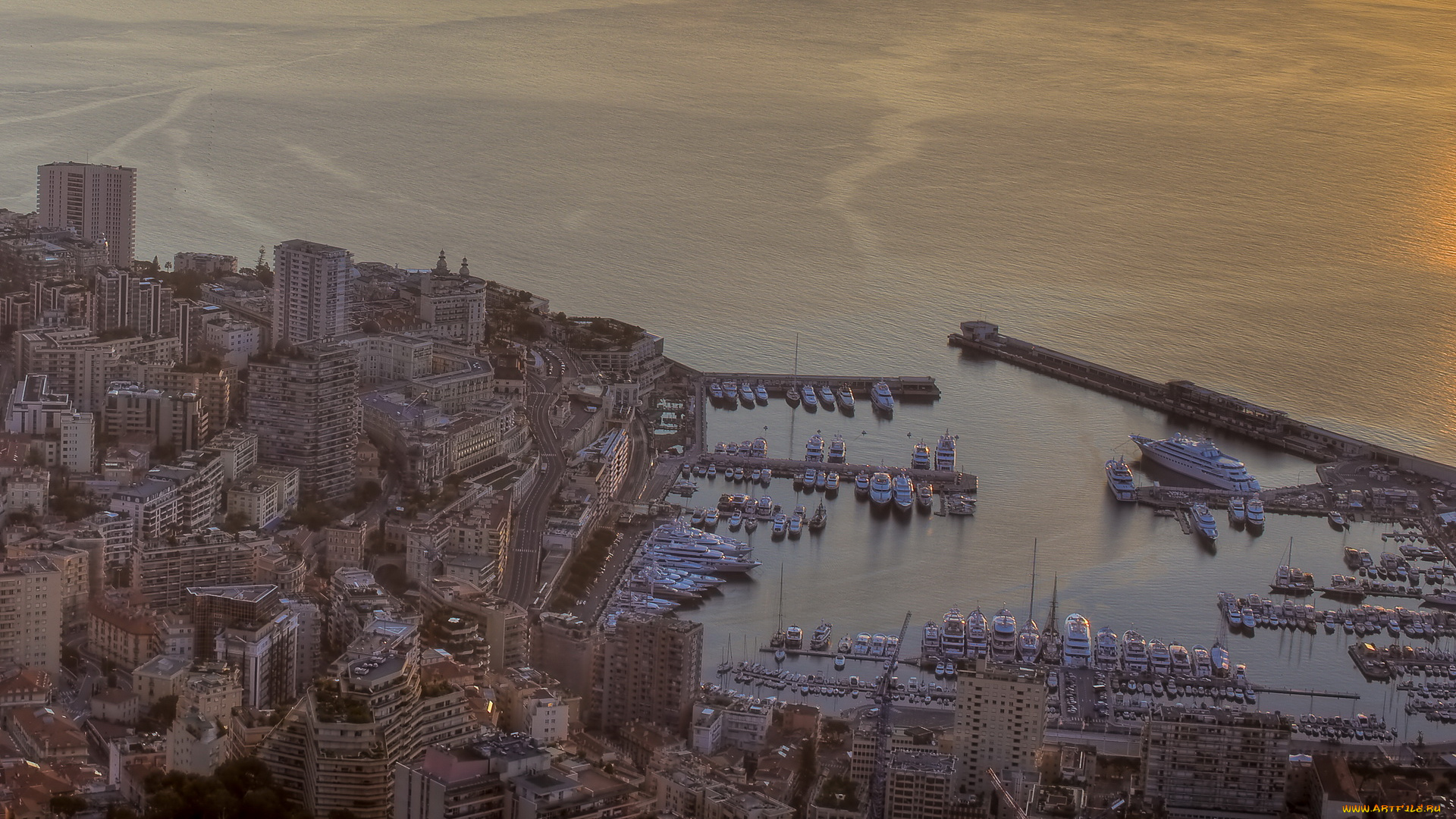 monaco, города, монте, карло, монако