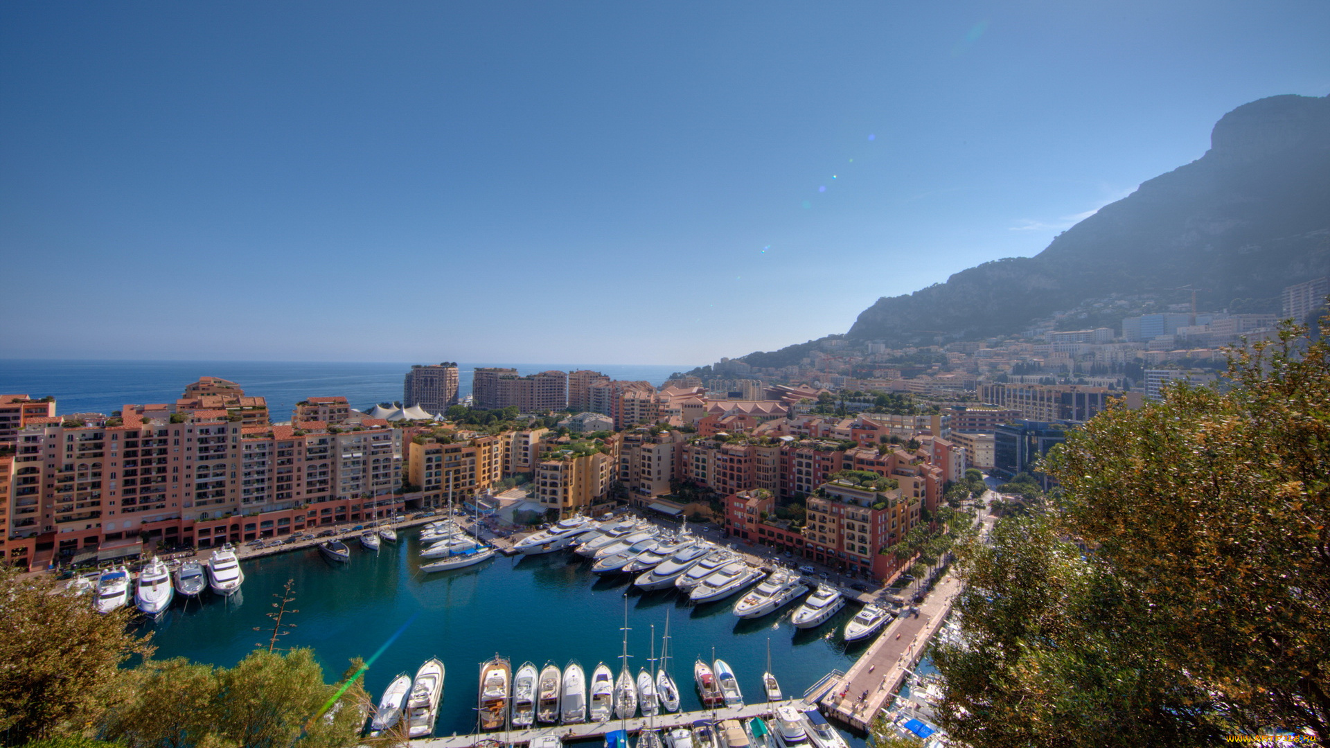 monaco, города, монте, карло, монако